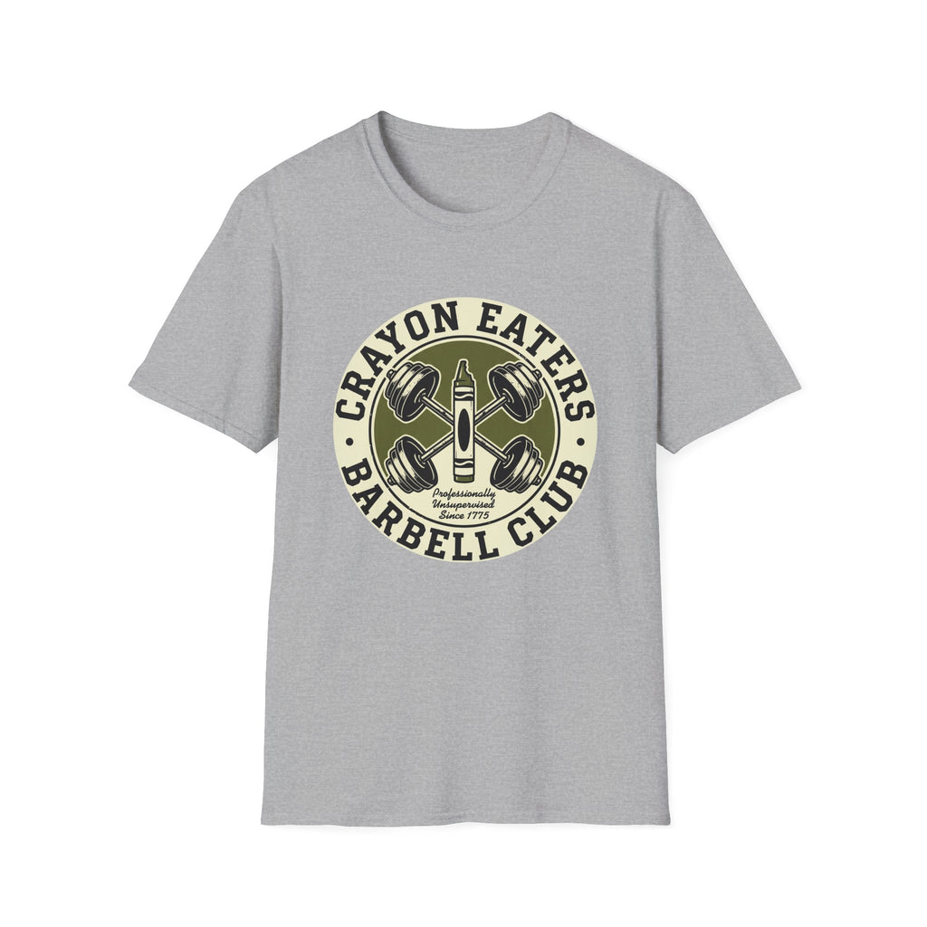 Crayon Eaters Barbell Club - Premium T-Shirt