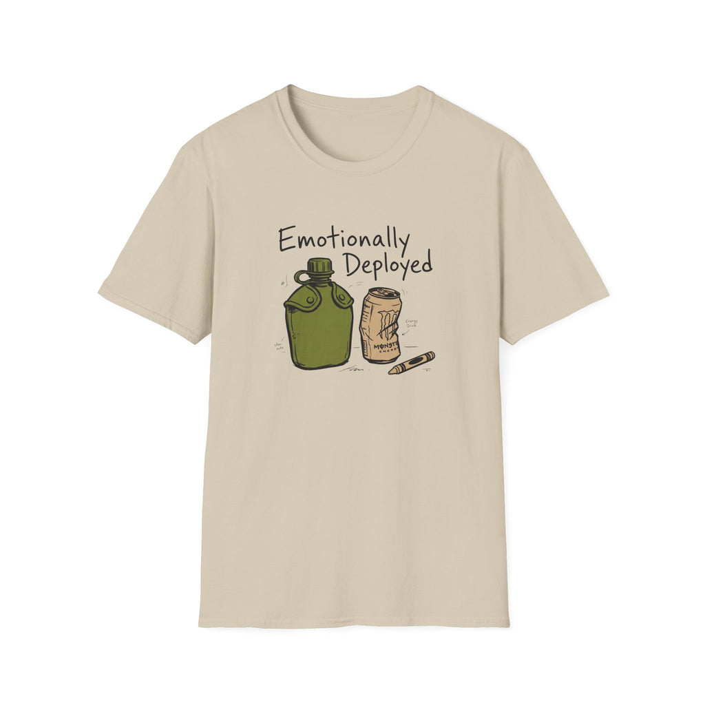 Emotionally Deployed Canteen & Can - Premium T-Shirt