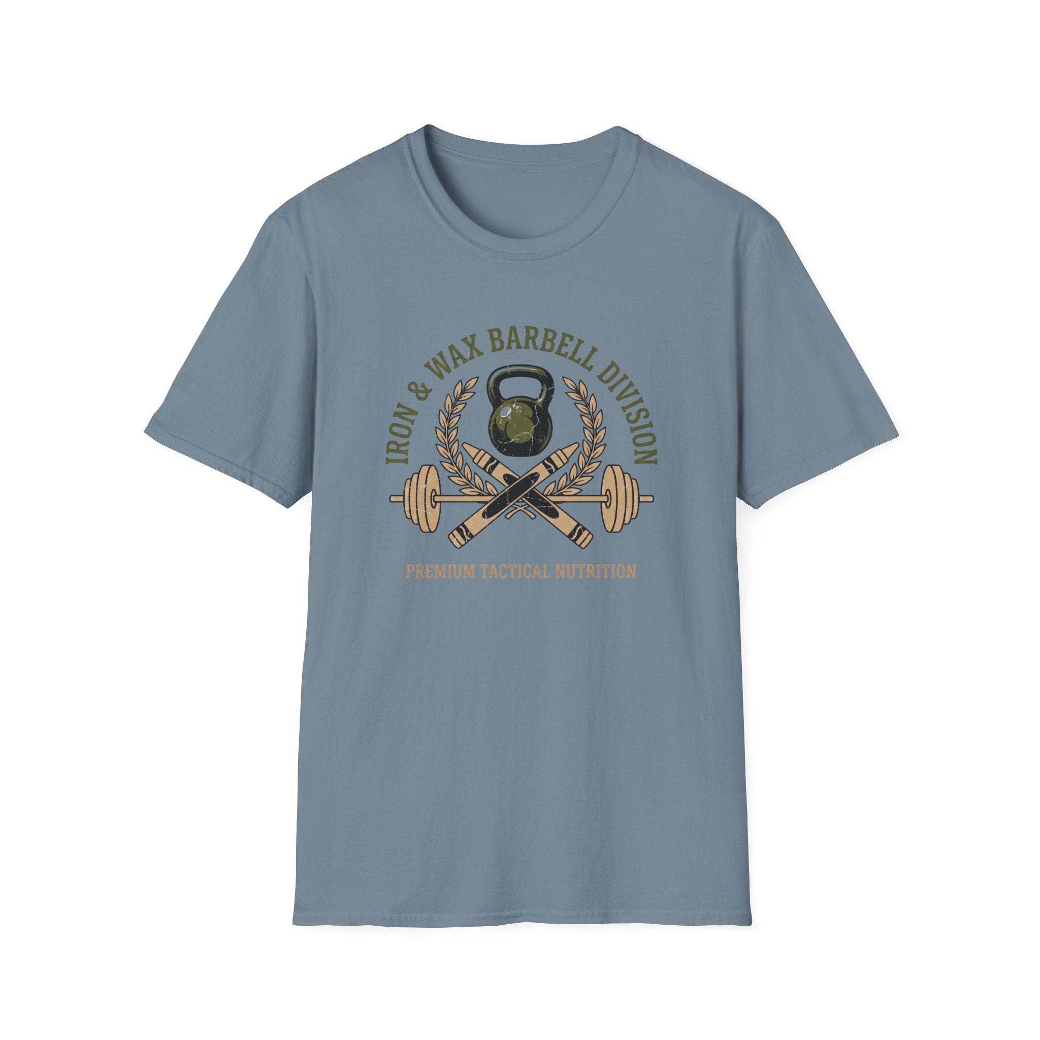 Iron & Wax Barbell Division - Premium T-Shirt