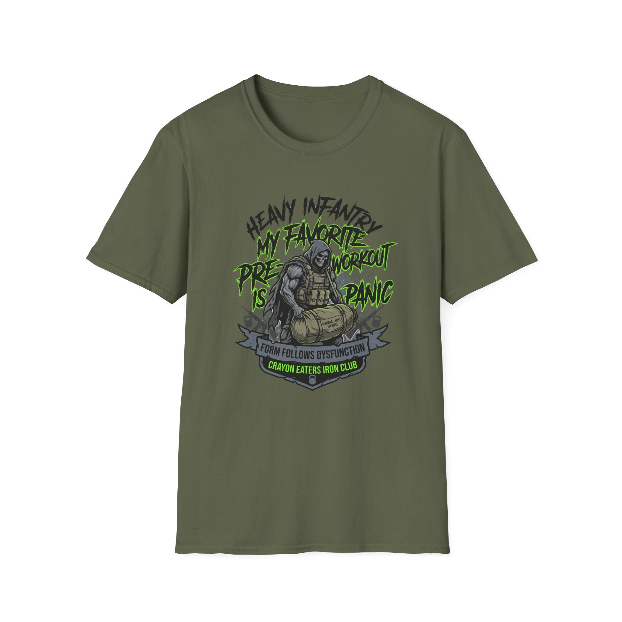 Crayon Heavy Infantry Club - Premium T-Shirt