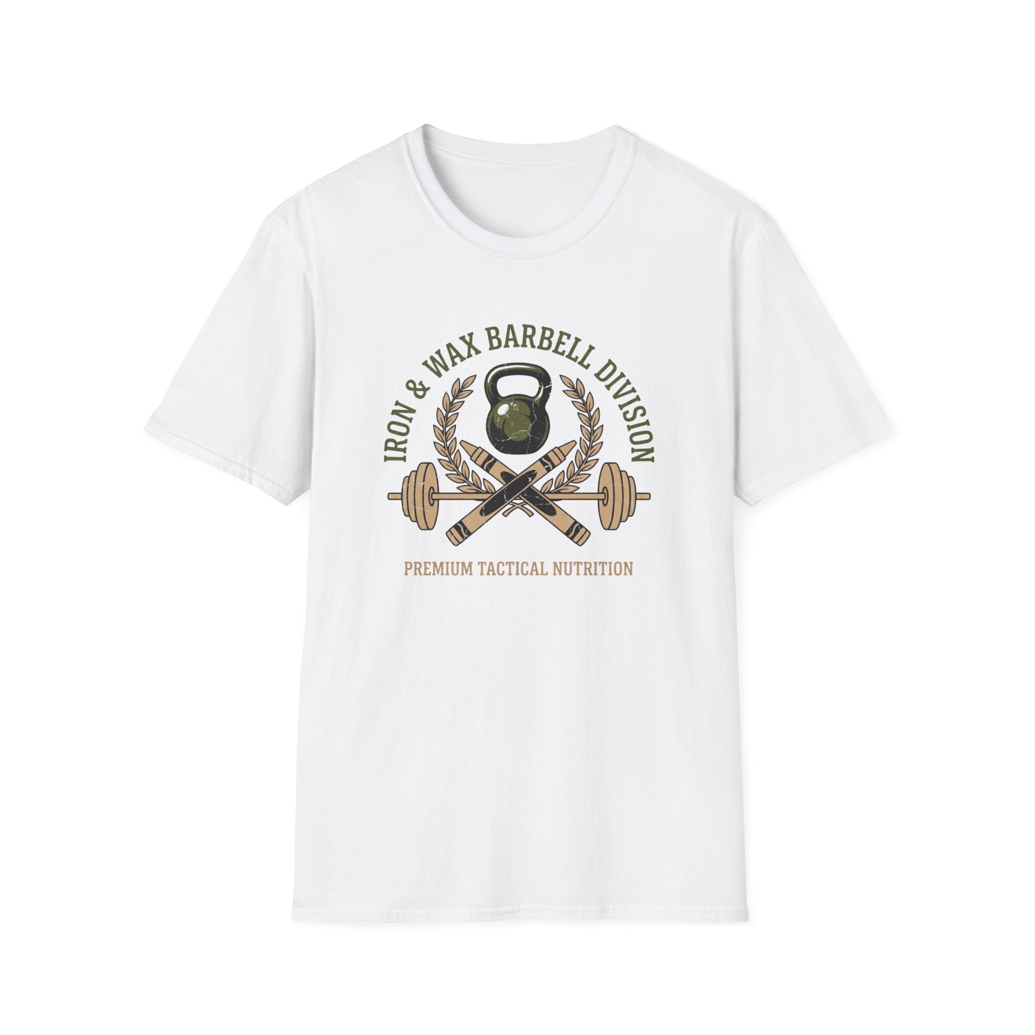 Iron & Wax Barbell Division - Premium T-Shirt