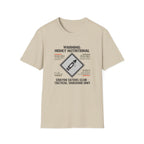 Crayon Nutrition Label - Premium T-Shirt