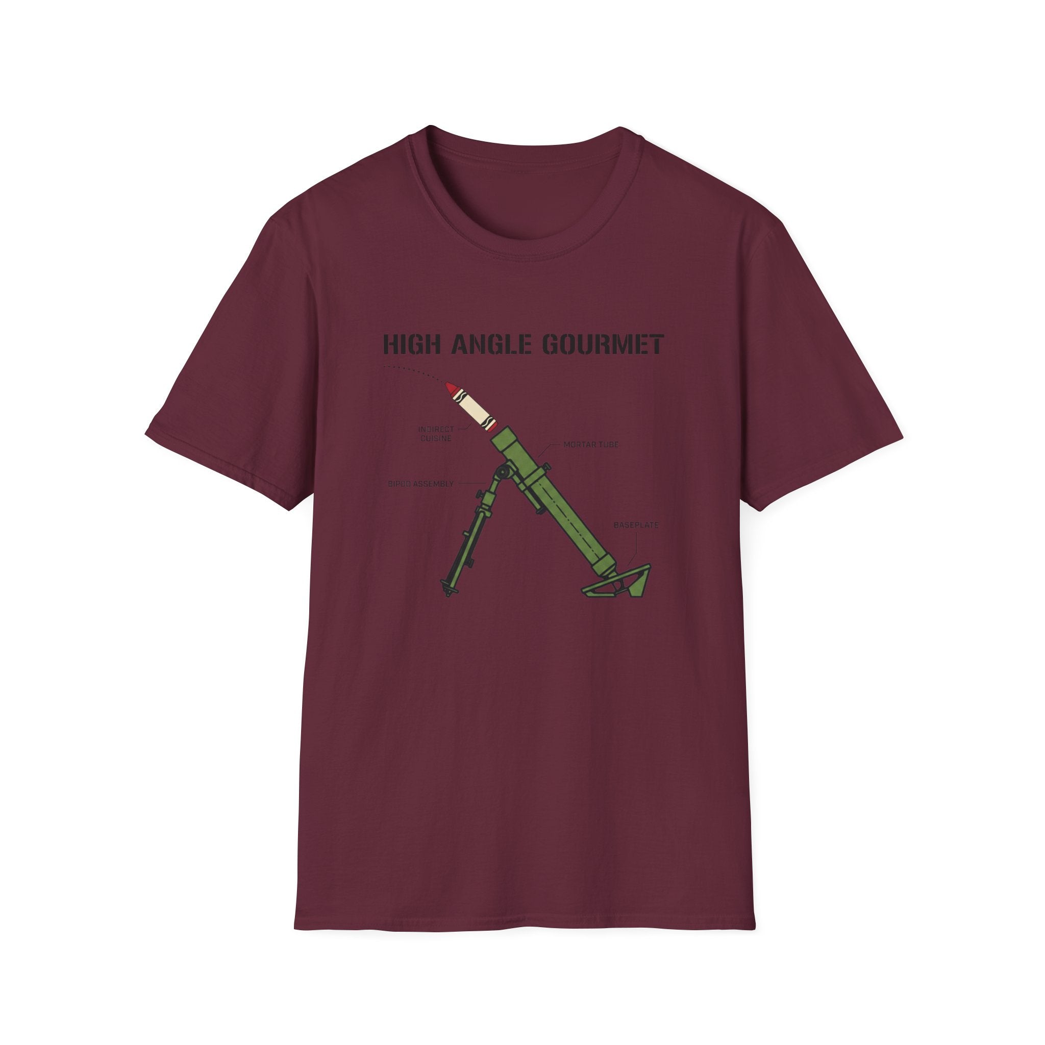 60MM Crayon Mortar - Premium T-Shirt