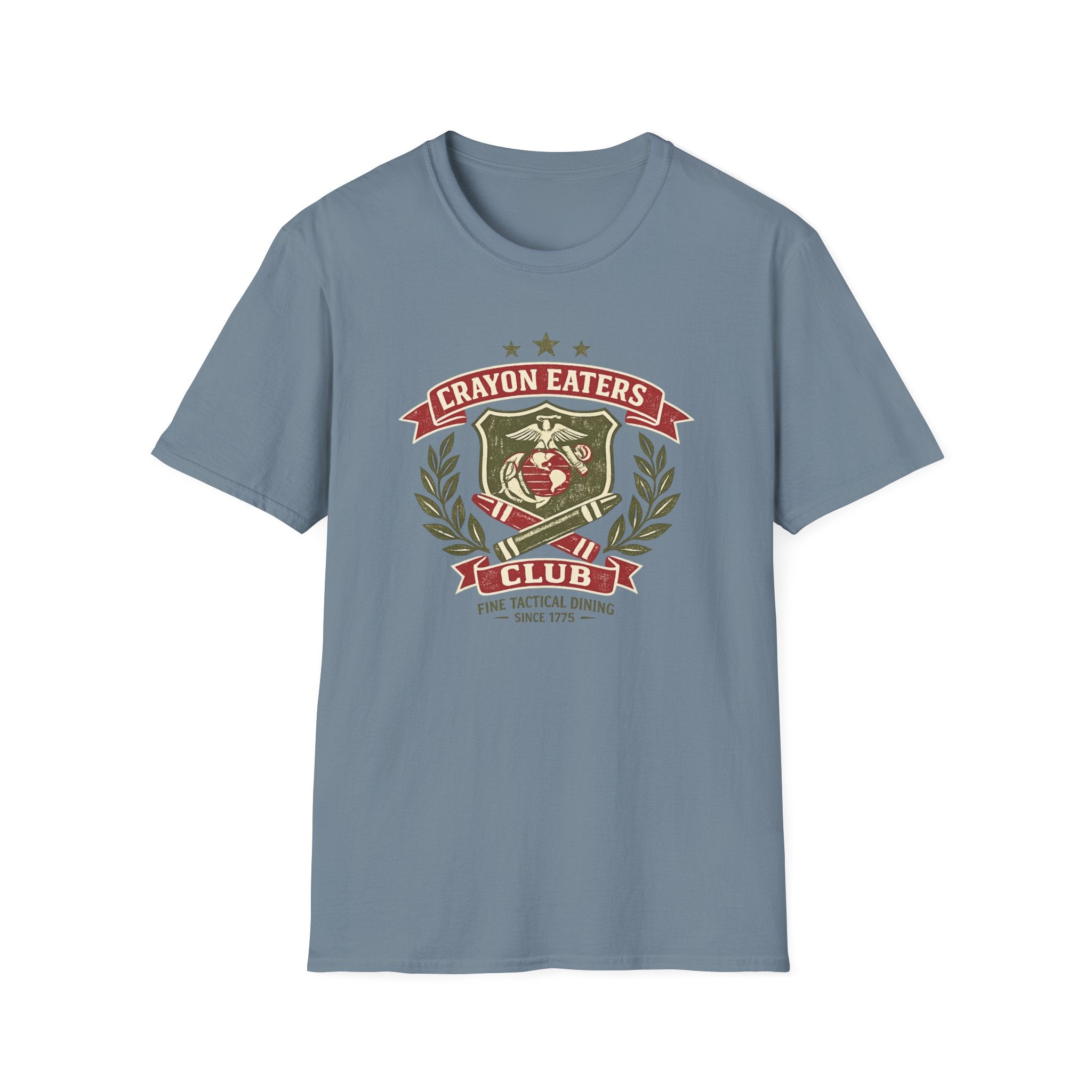 Crayon Eaters Club Muted Tactical - Premium T-Shirt
