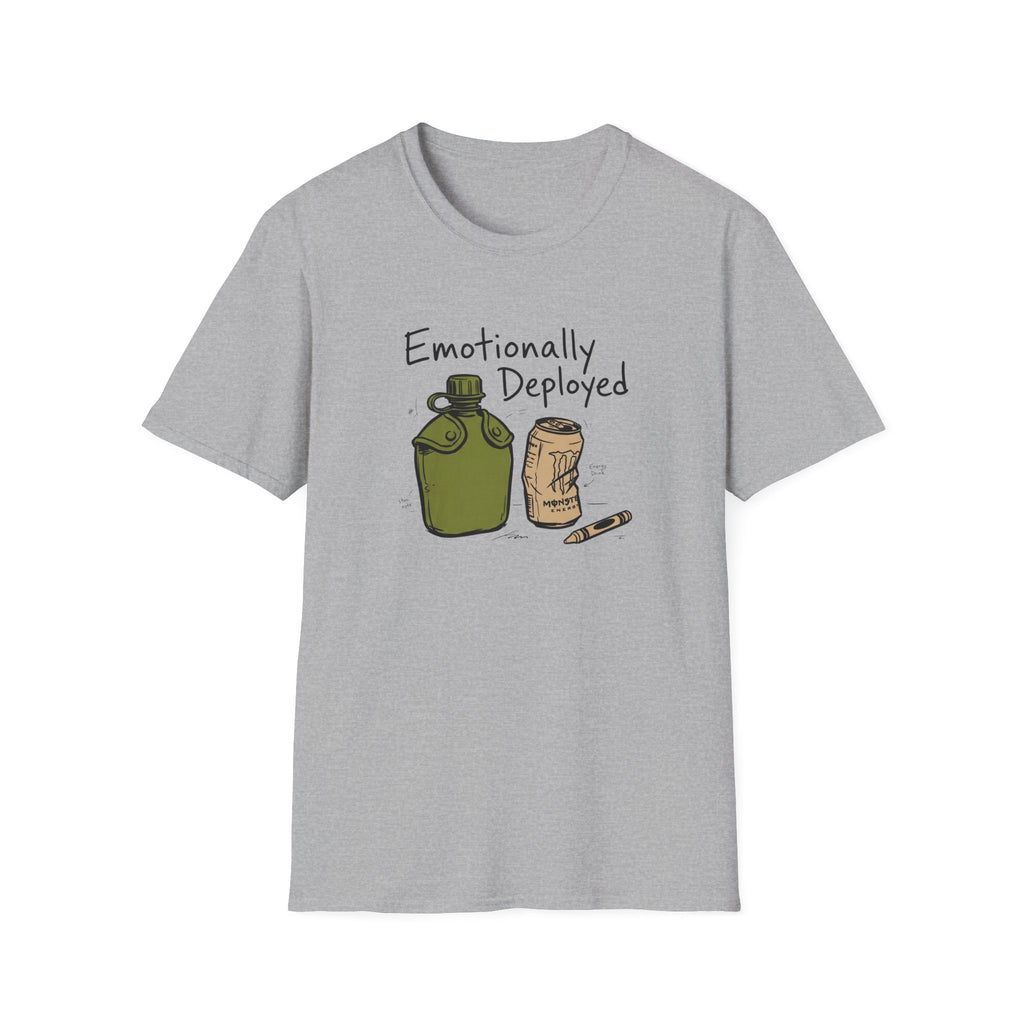 Emotionally Deployed Canteen & Can - Premium T-Shirt