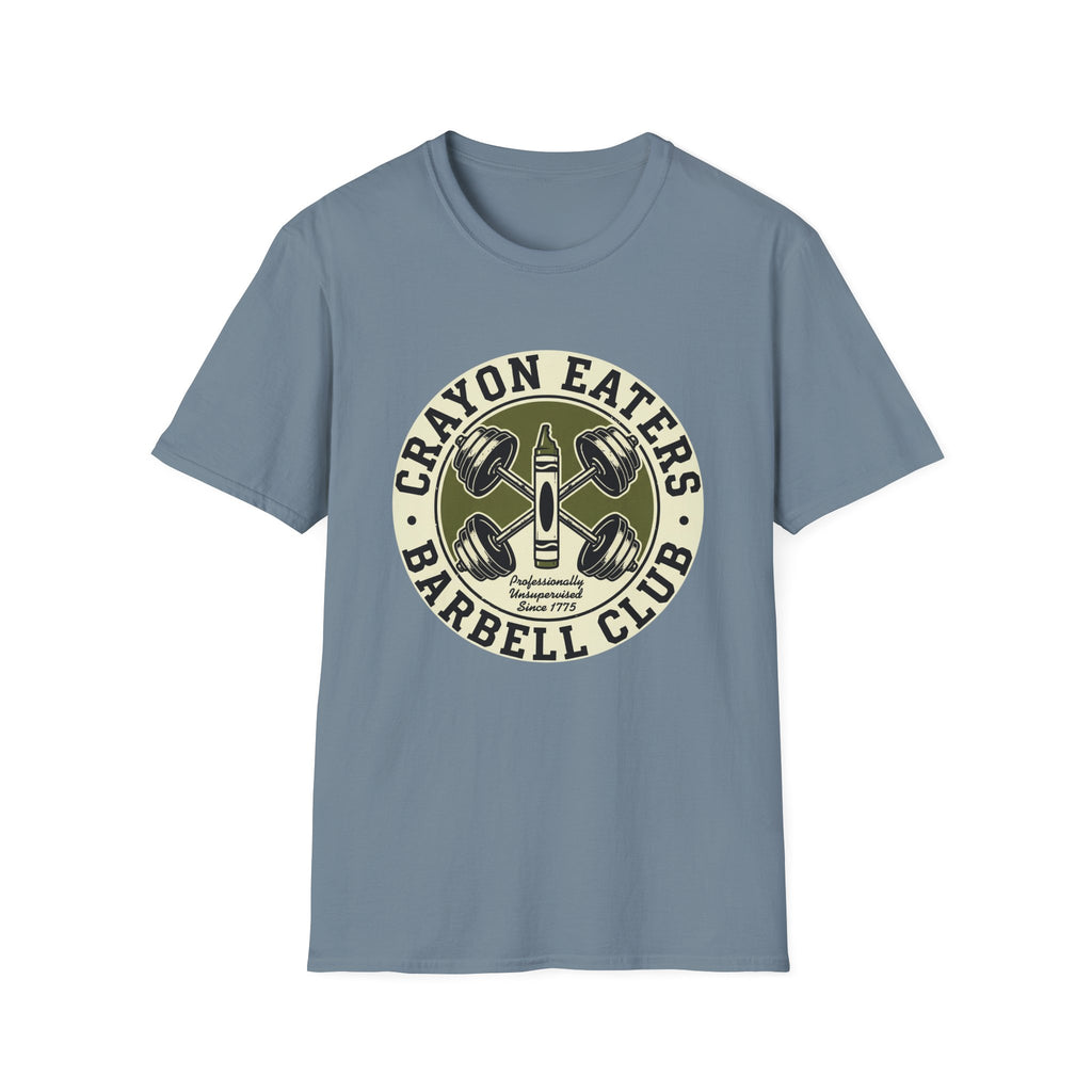 Crayon Eaters Barbell Club - Premium T-Shirt