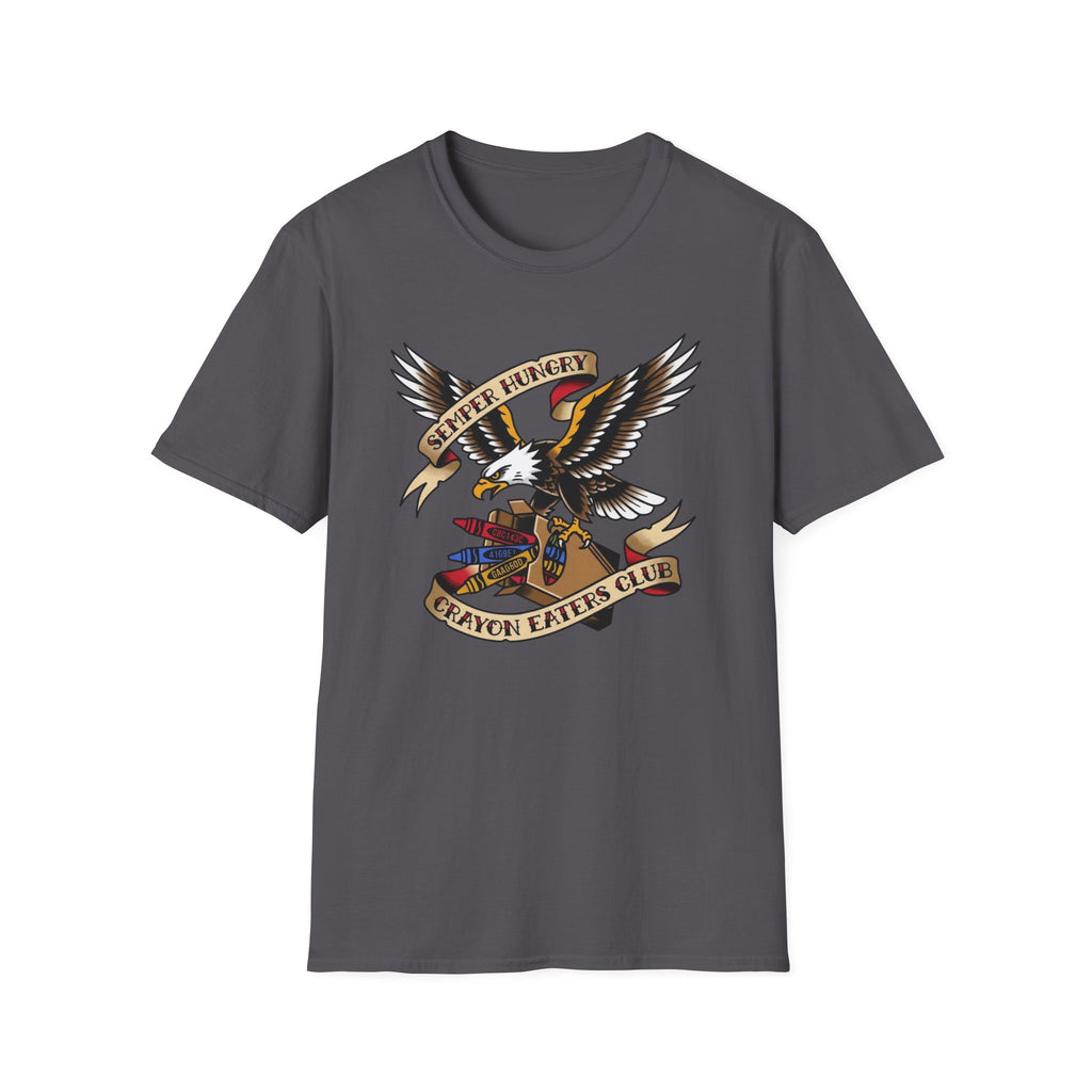 Eagle Tattoo Crayon Club - Premium T-Shirt