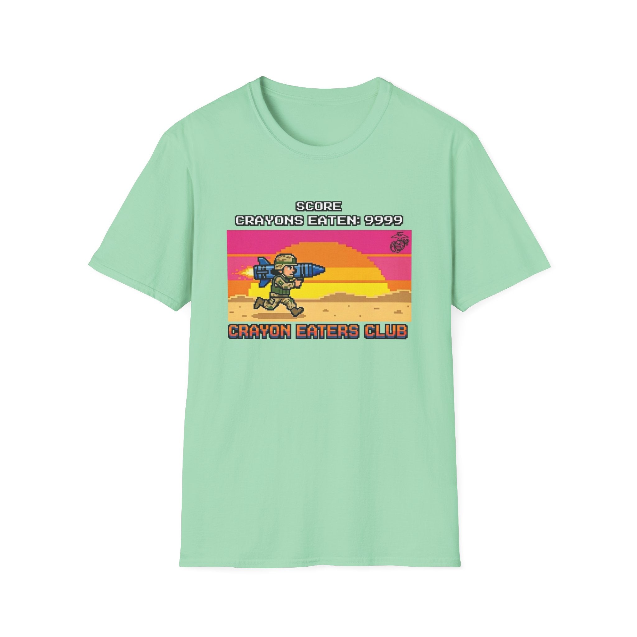Level 9999 Crayon Eaters Club - Premium T-Shirt