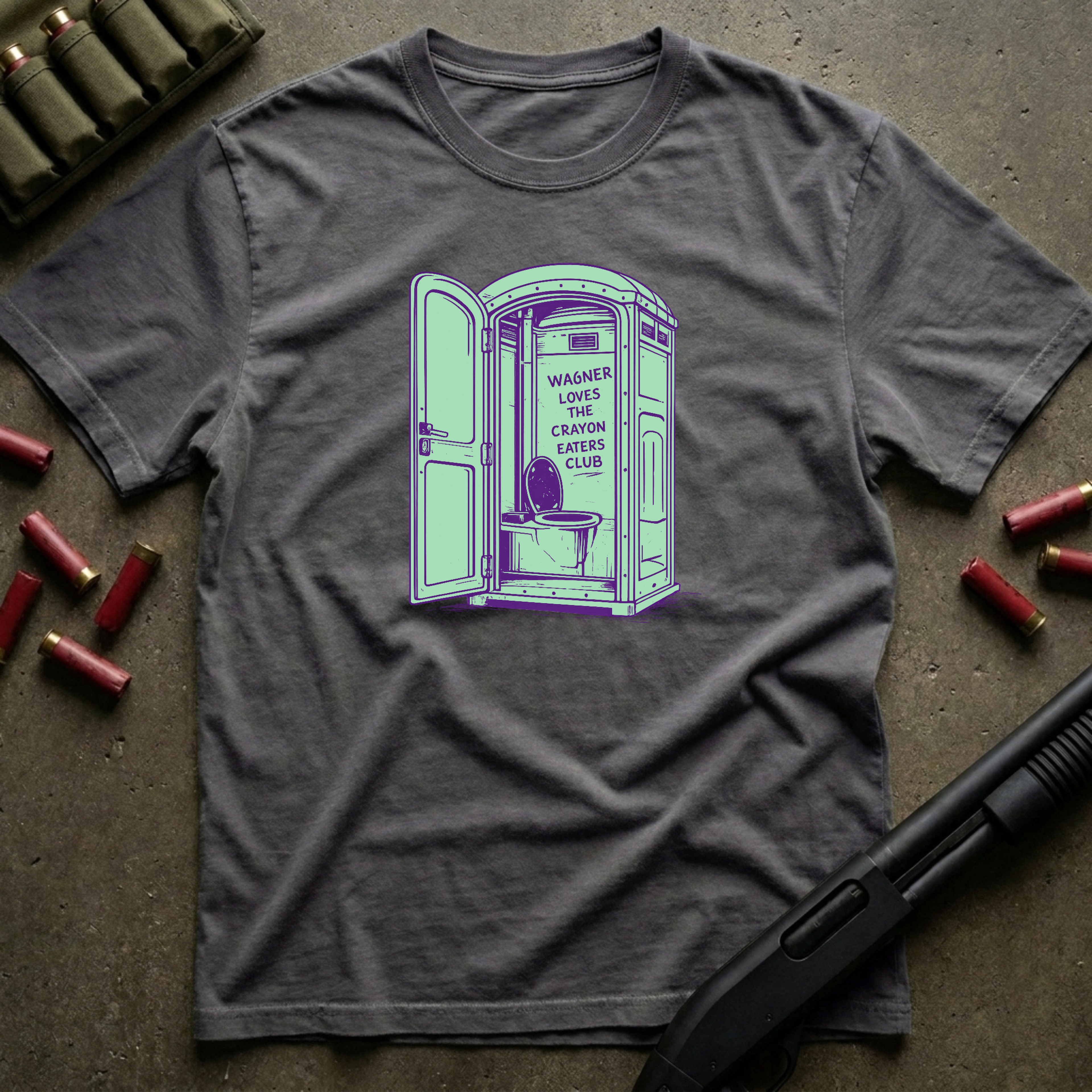 Wagner Loves the Green Crayon Eaters Club - Premium T-Shirt