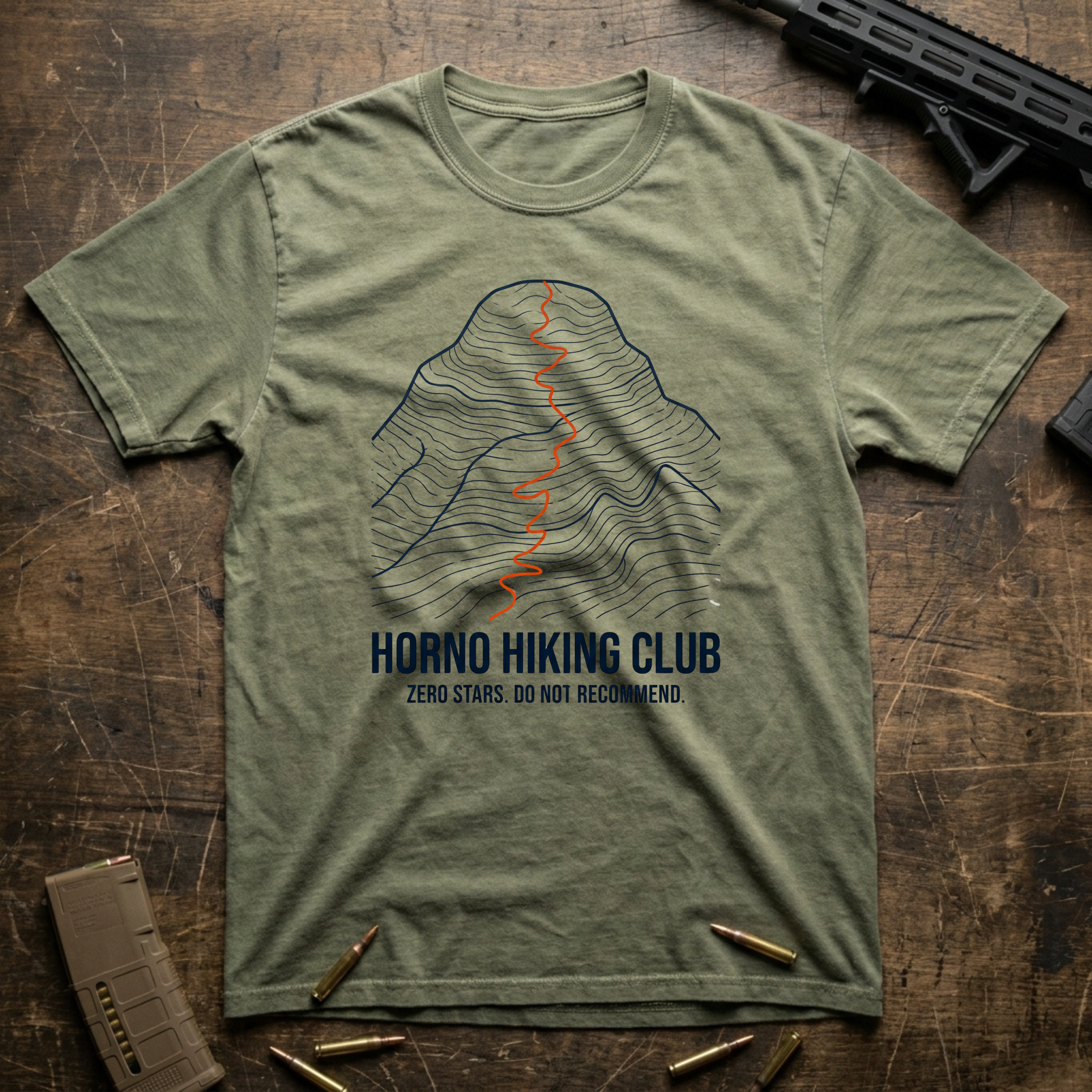 Horno Hiking Club - Premium T-Shirt