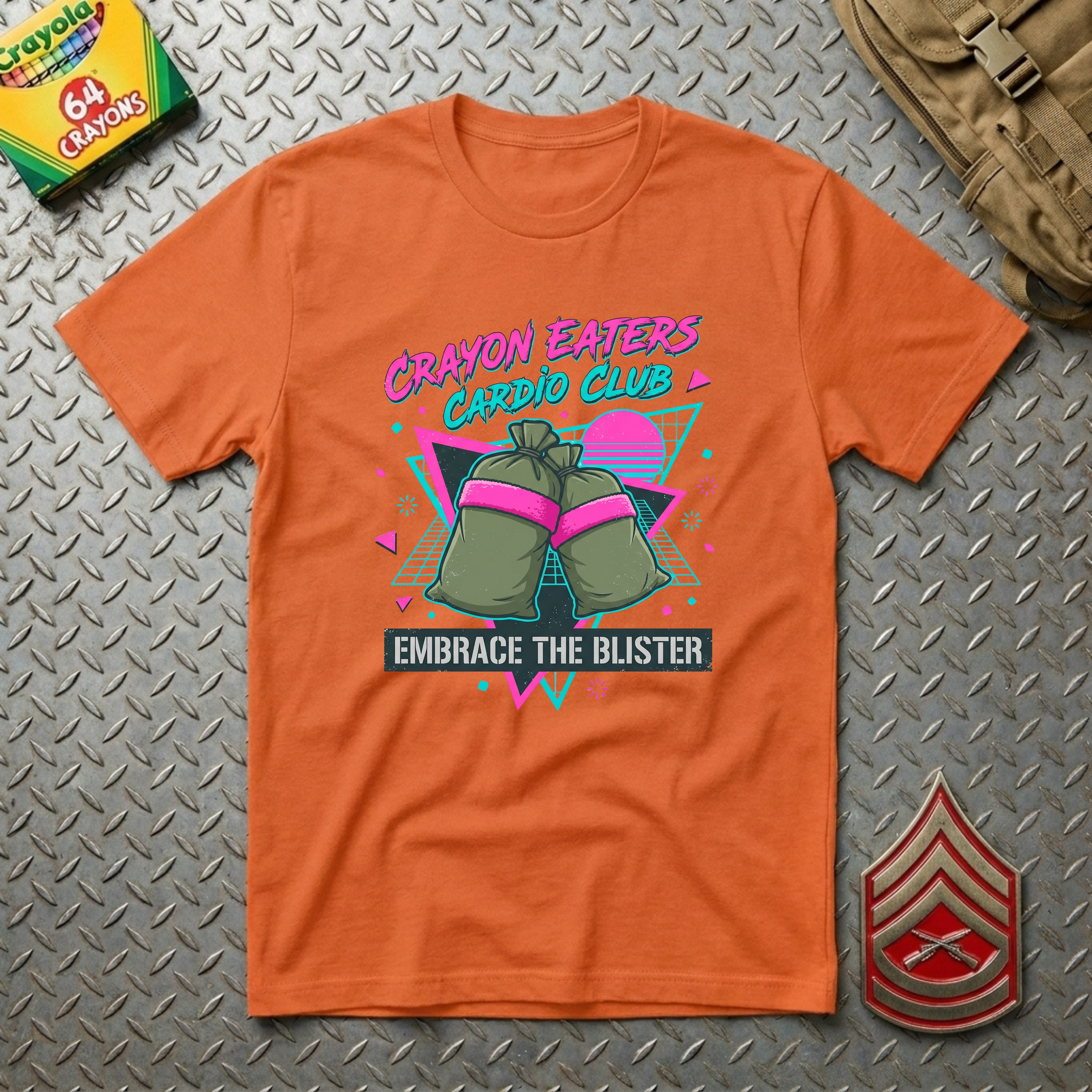 Crayon Eaters Cardio Club - Premium T-Shirt