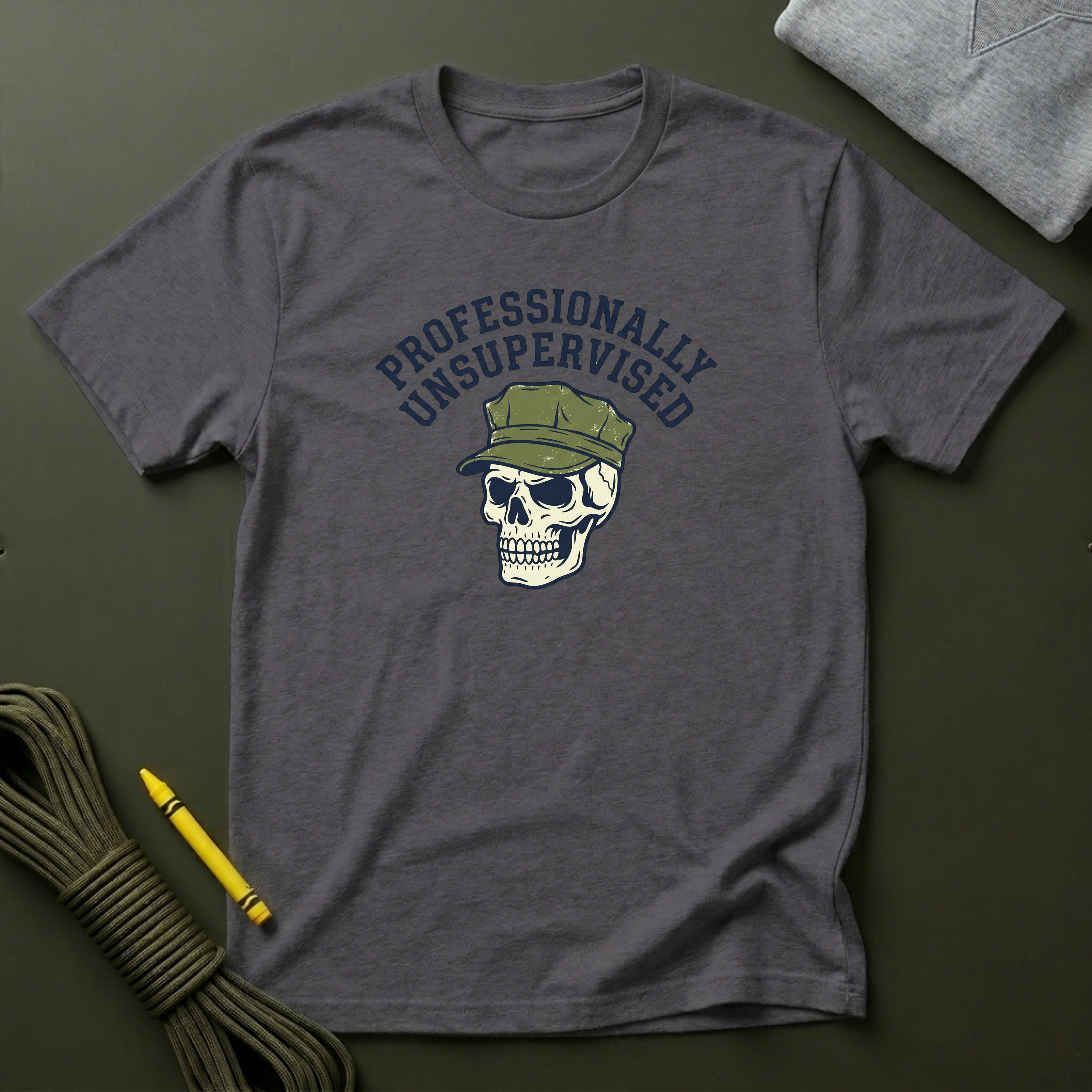 8 Point Cover Unsupervised - Premium T-Shirt