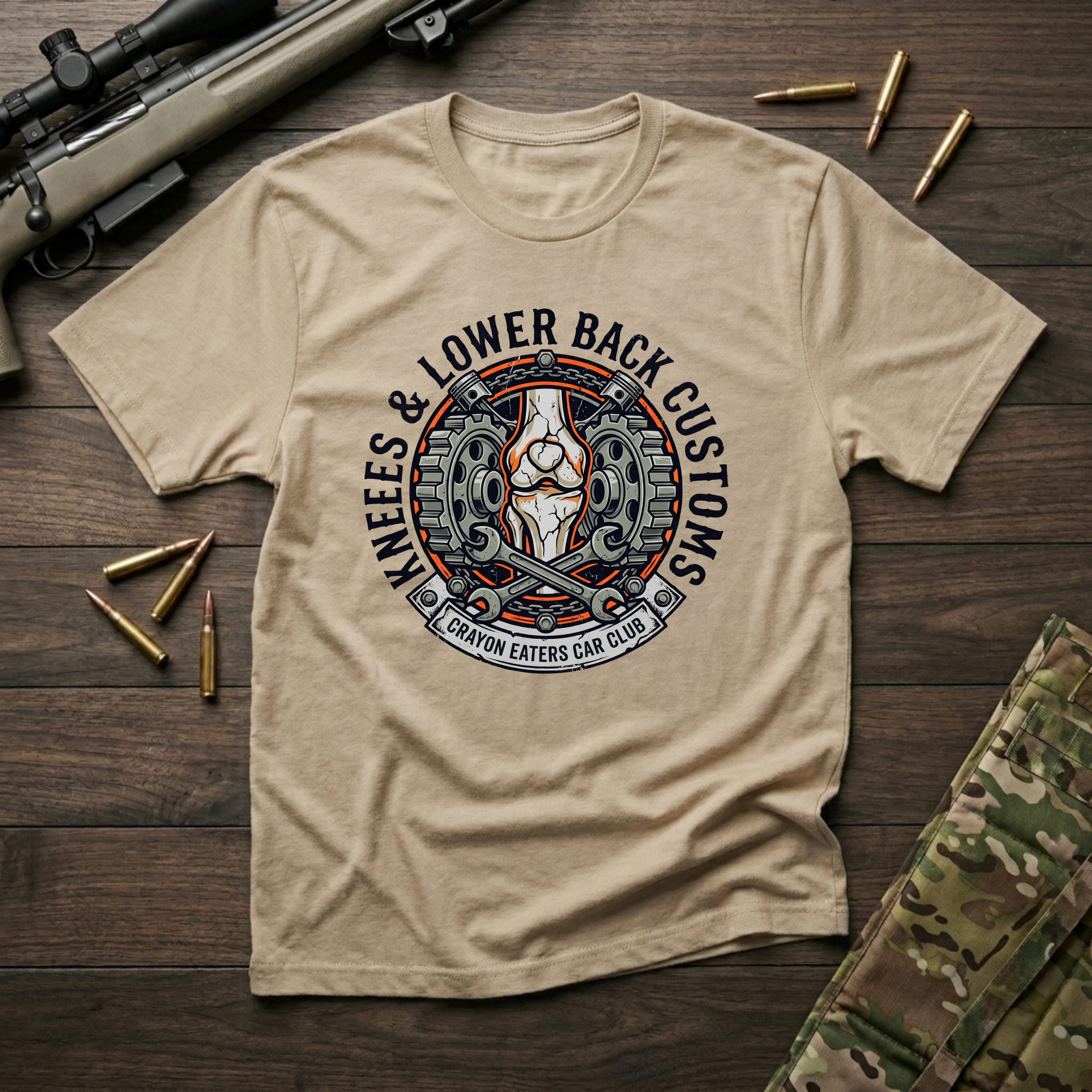 Knees & Lower Back Customs - Premium T-Shirt