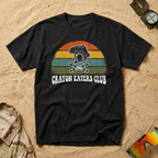 Retro Grunge Sunset Crayons - Premium T-Shirt