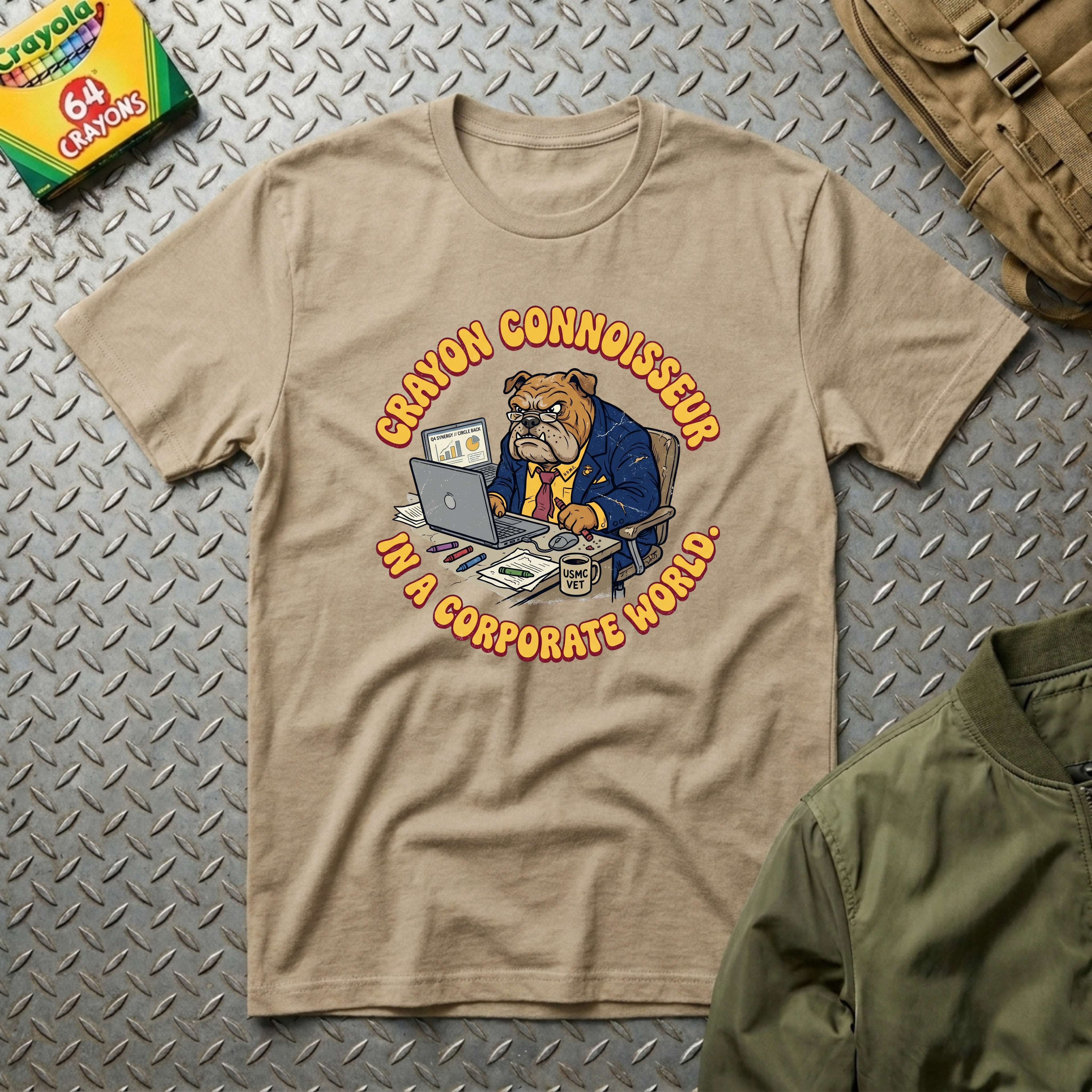Corporate Crayons - Premium T-Shirt