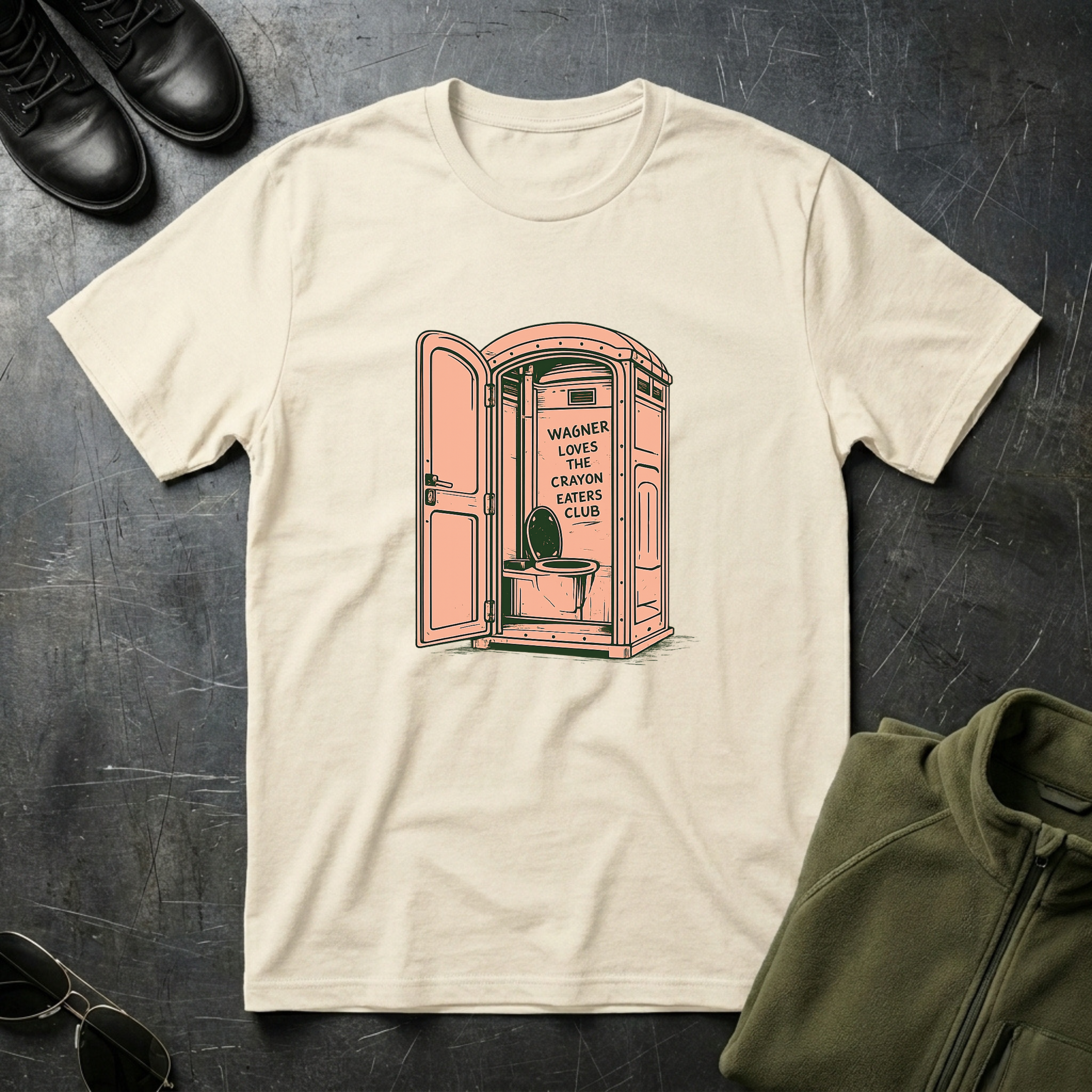 Wagner Loves the Crayon Eaters Club - Premium T-Shirt