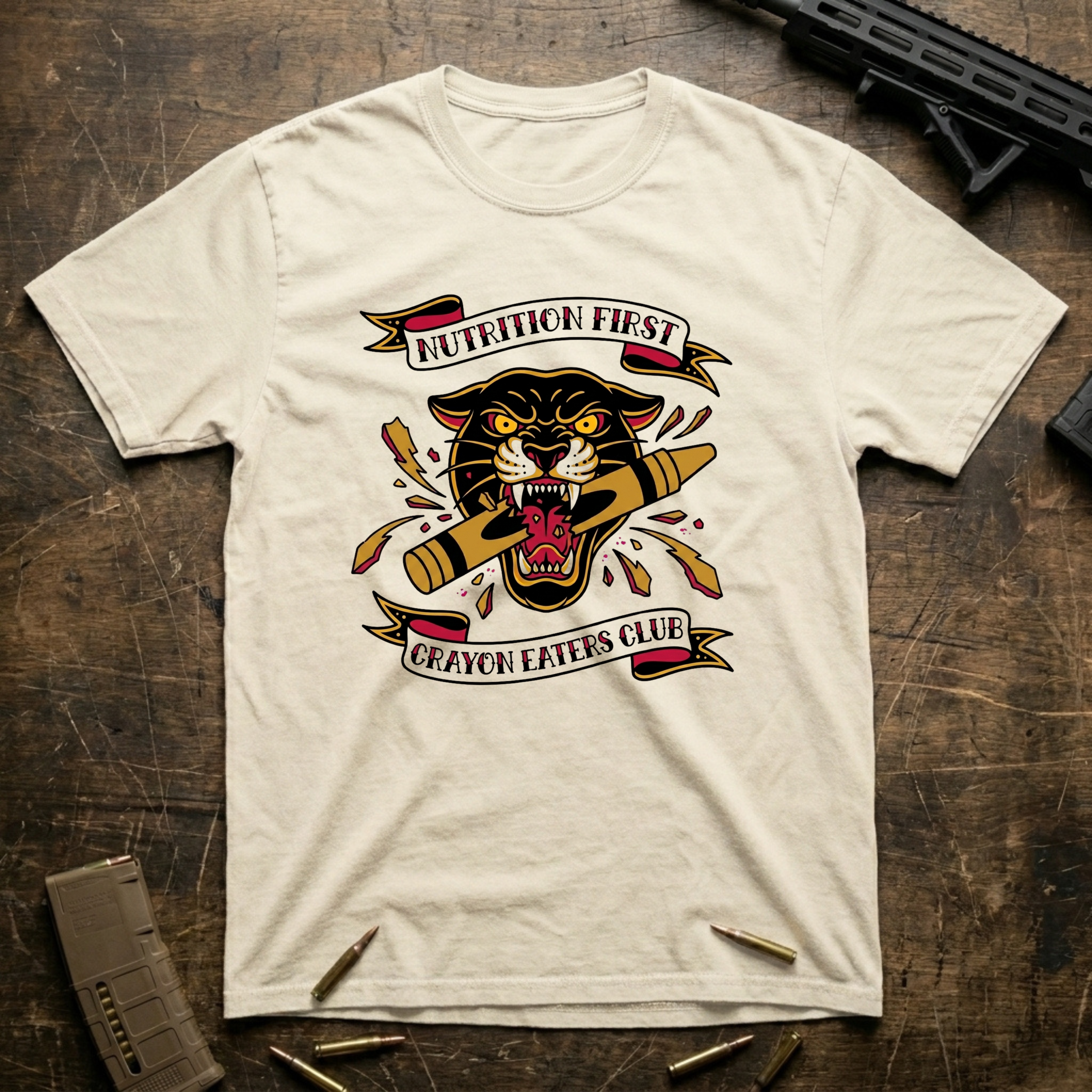 Panther Tattoo - Premium T-Shirt