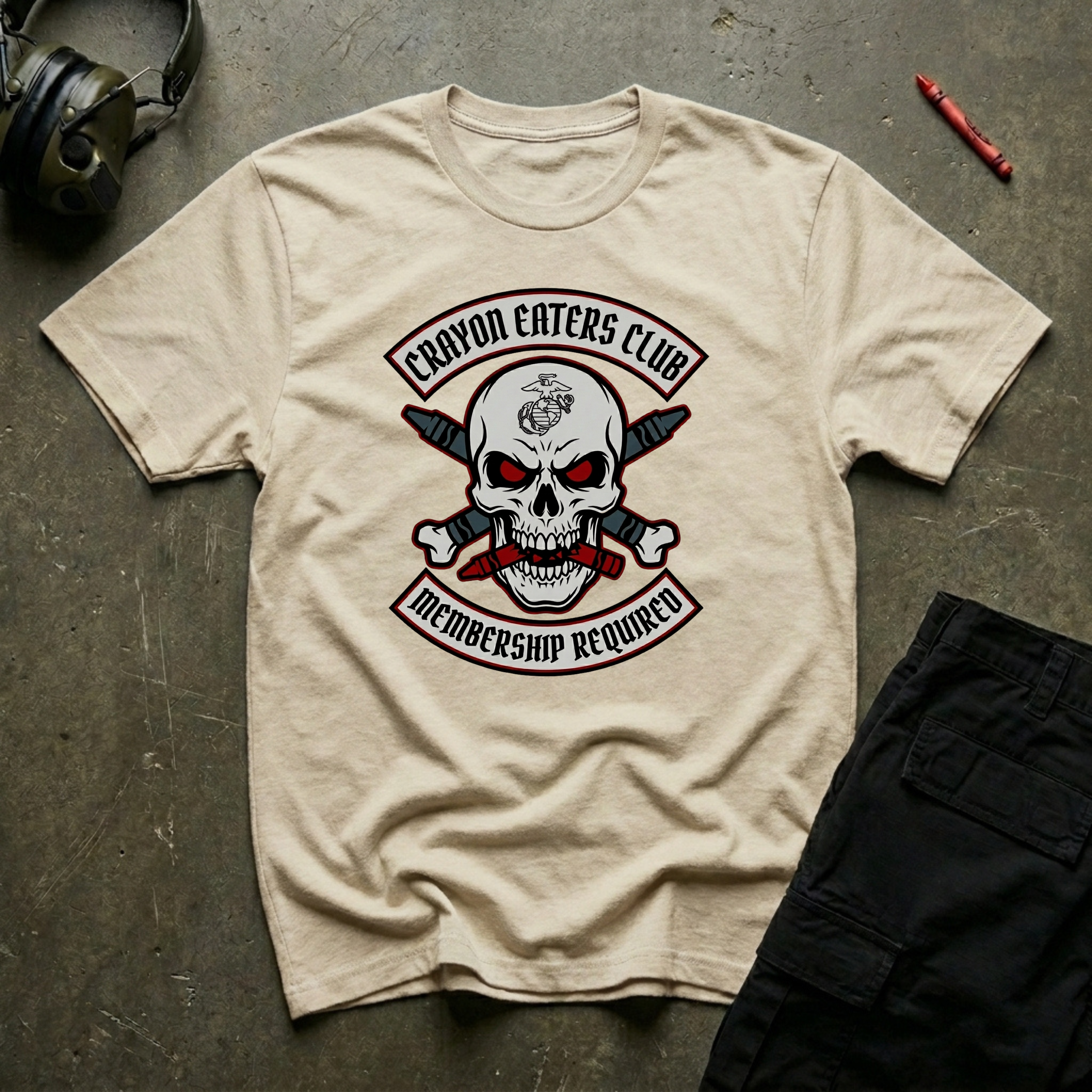Crayon Eaters Club Membership Two - Premium T-Shirt