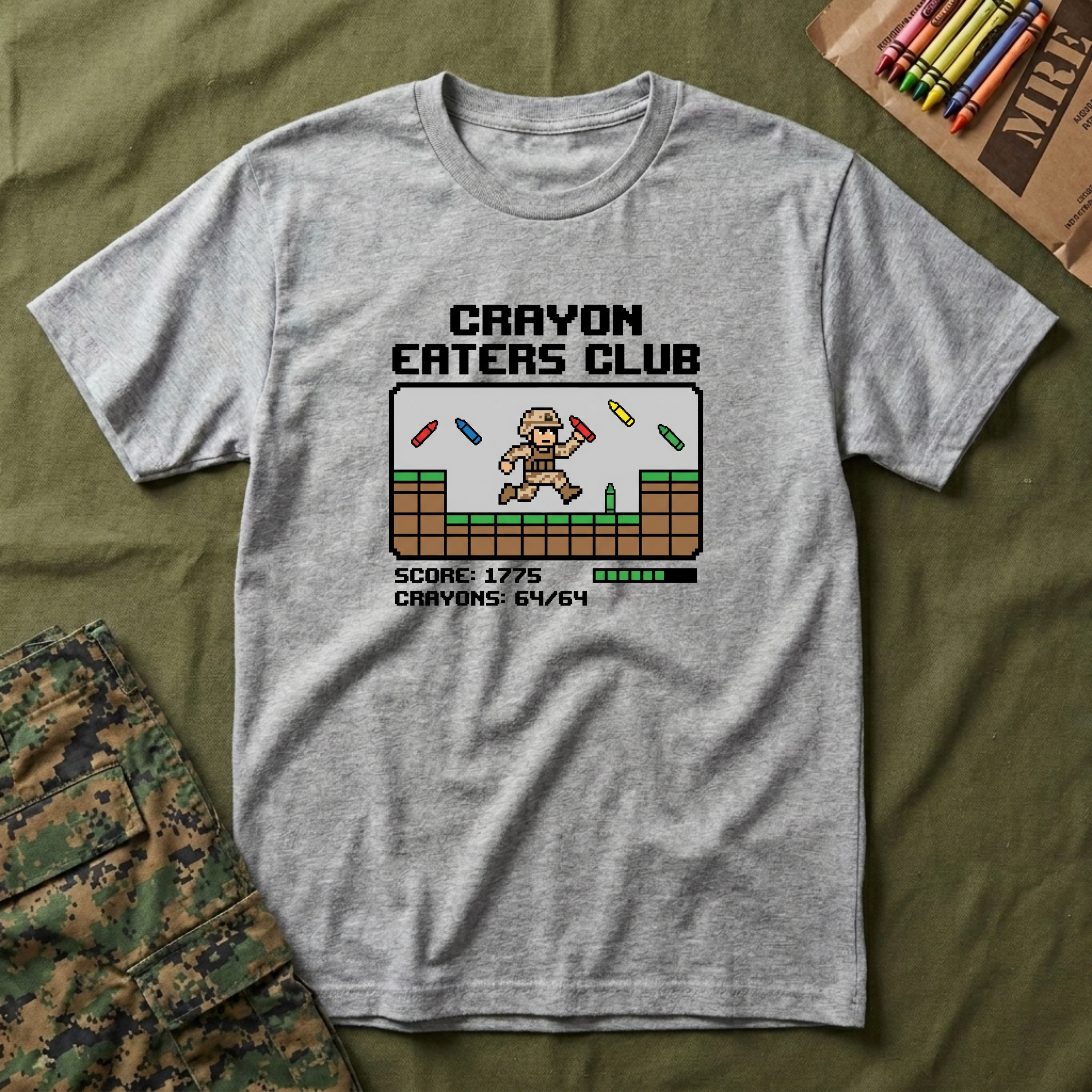 Super Crayon Eaters World - Premium T-Shirt
