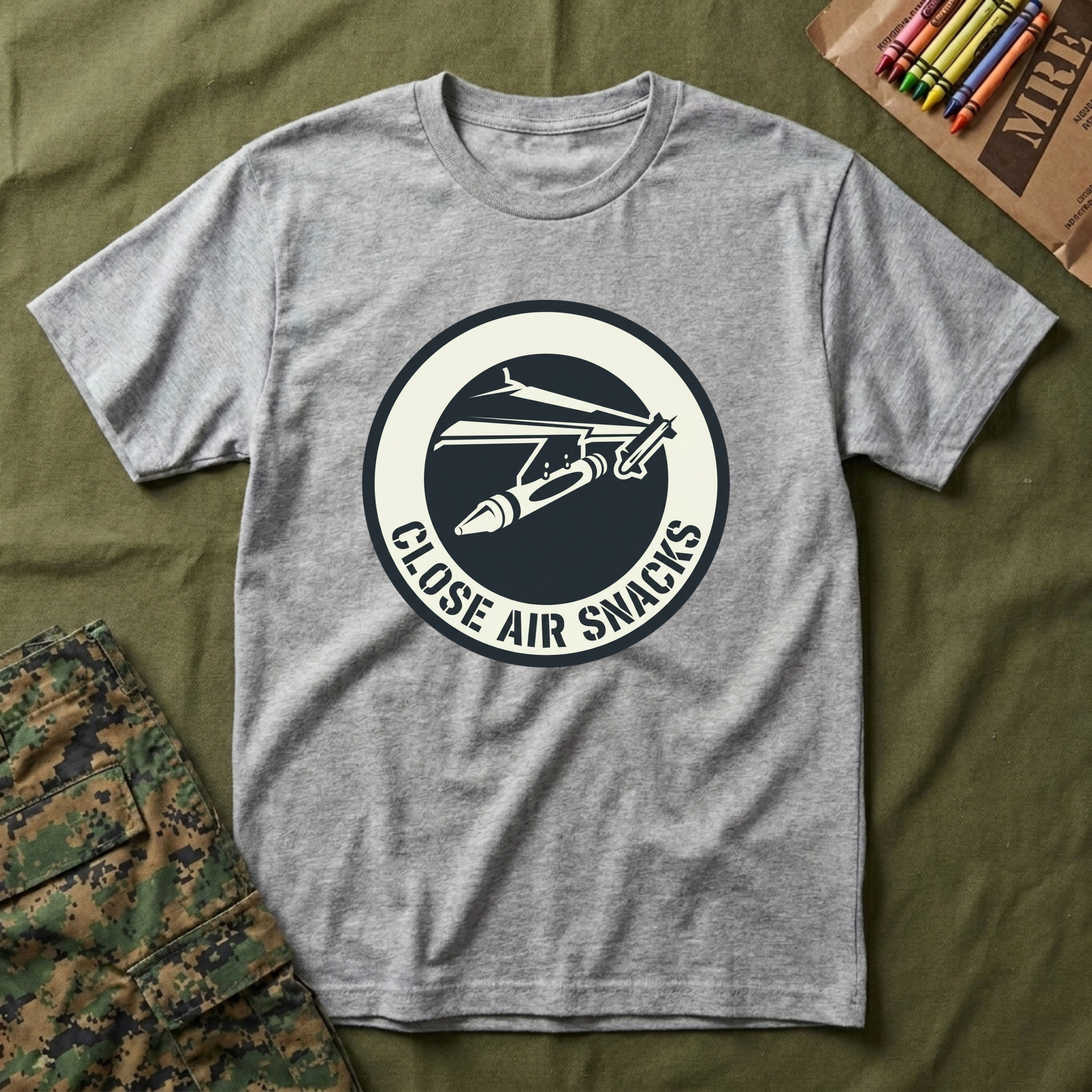 Close Air Crayon Snacks - Premium T-Shirt