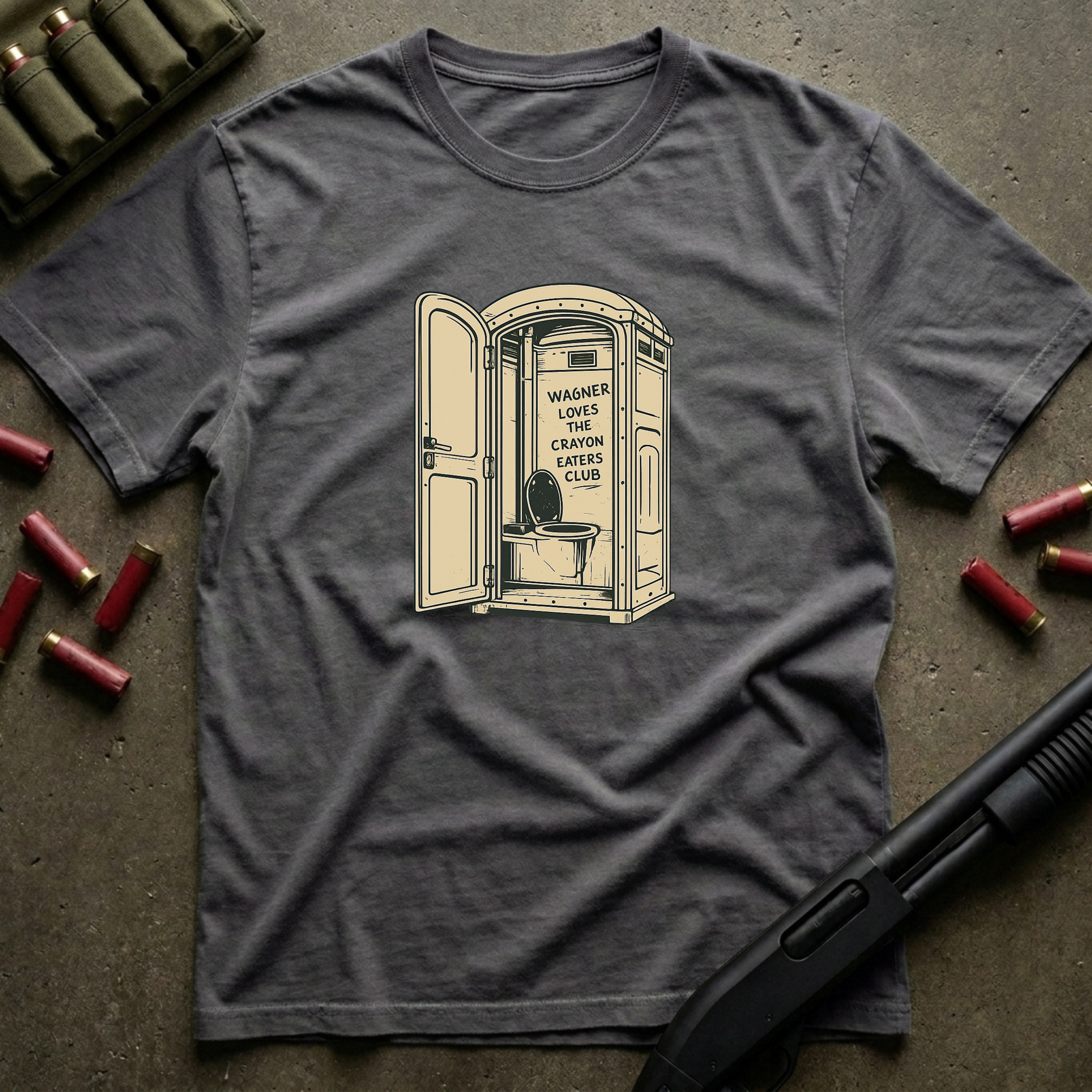 Wagner Loves the Simple Crayon Eaters Club - Premium T-Shirt