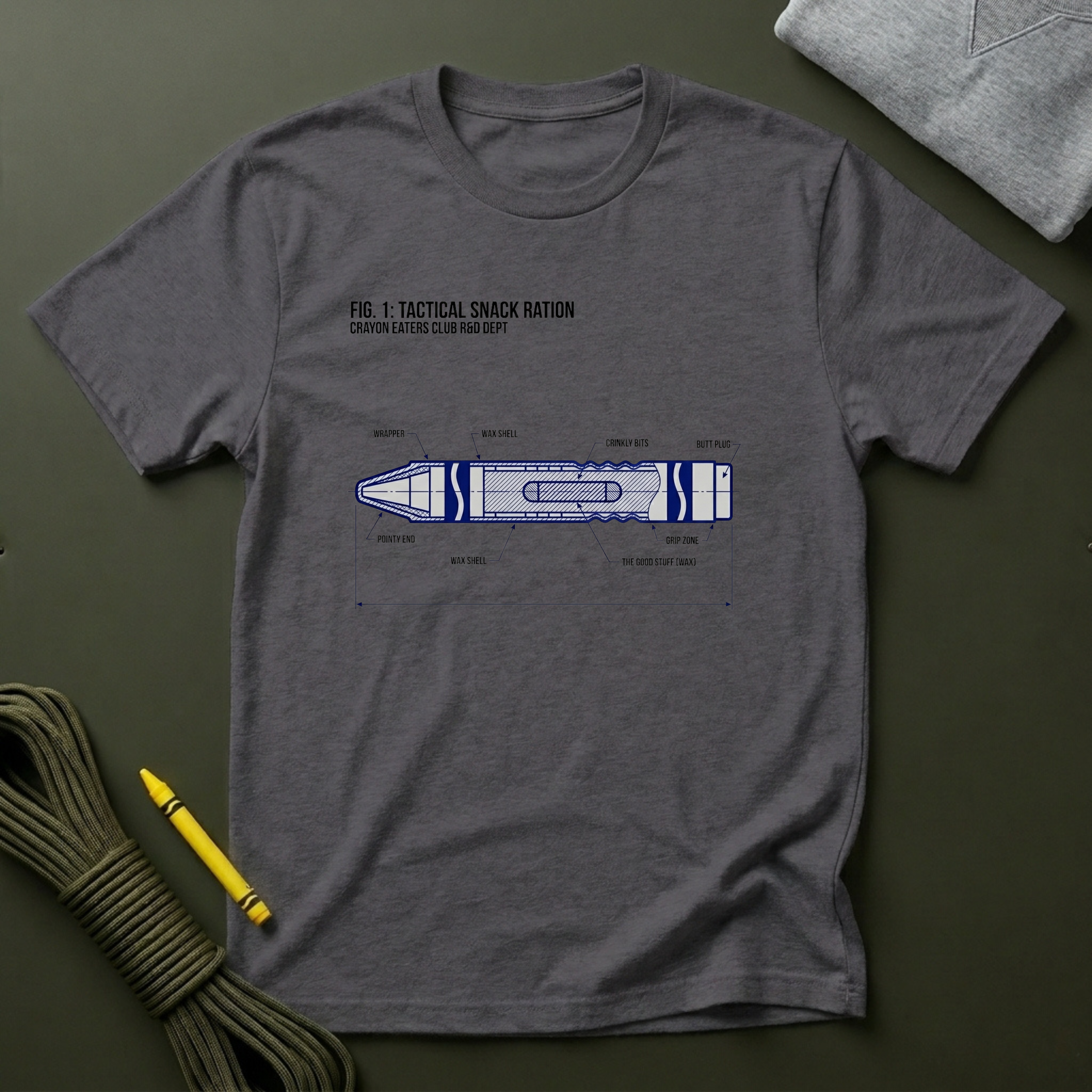 Crayon Schematics - Premium T-Shirt