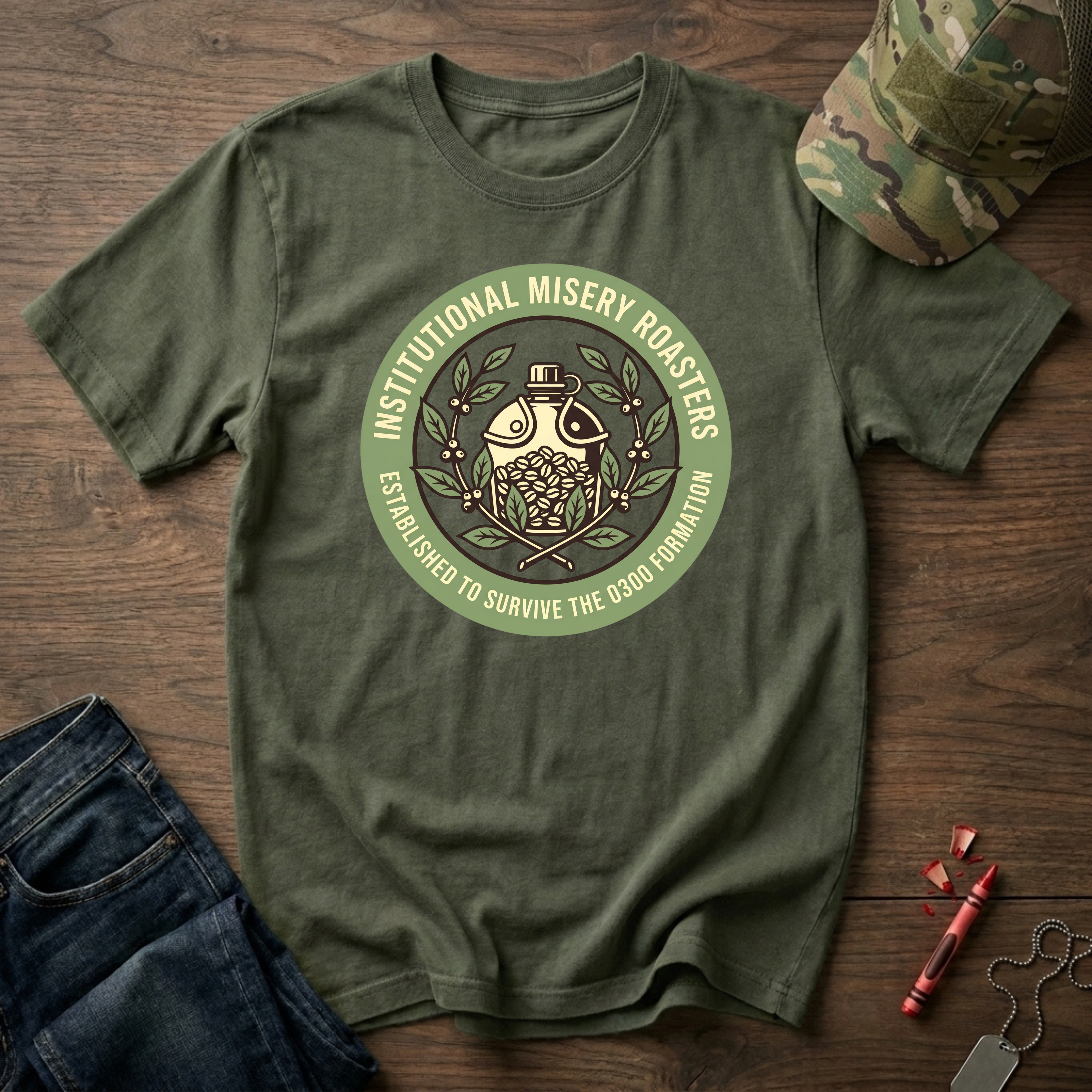 Institutional Misery Roasters - Premium T-Shirt