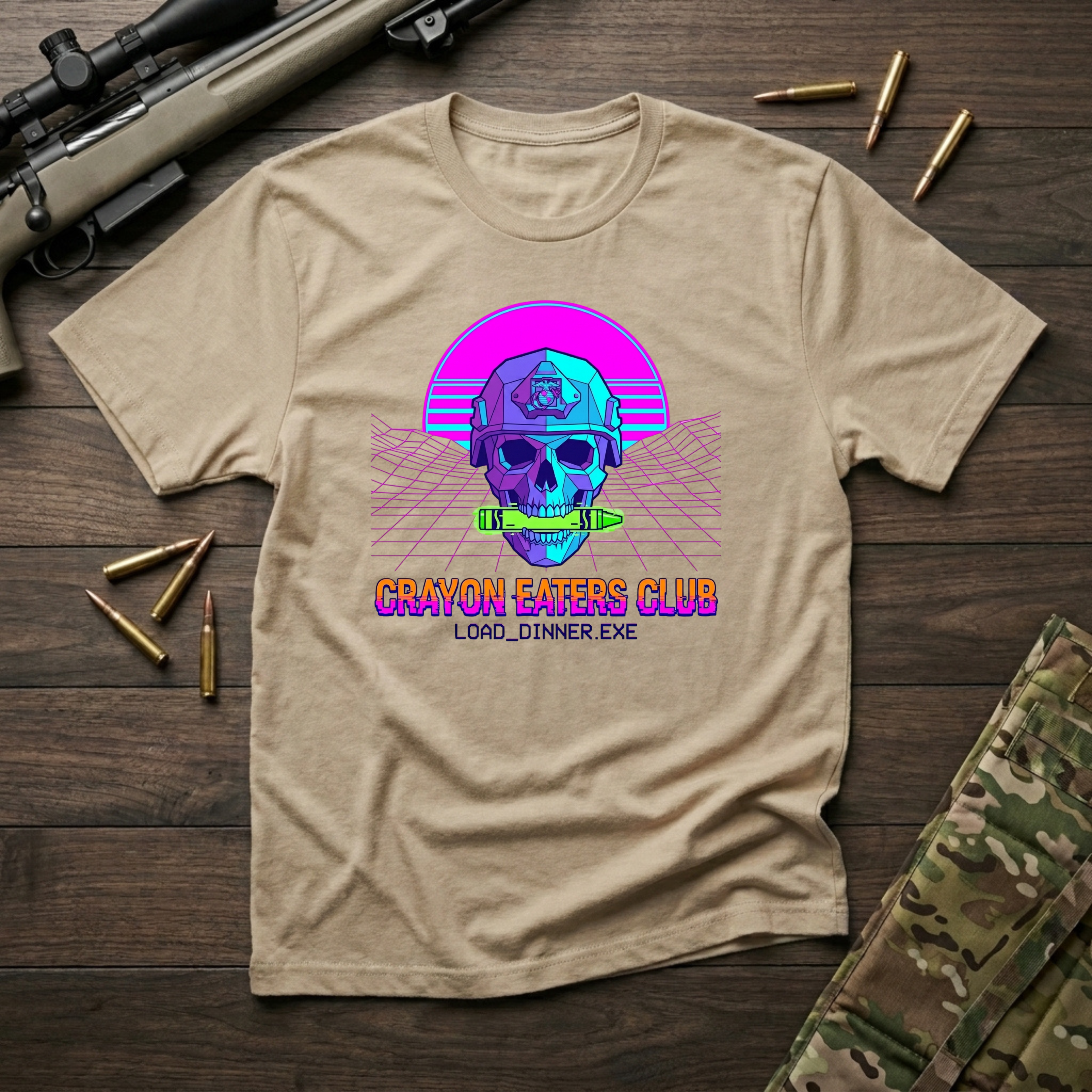 Load Crayons Exe - Premium T-Shirt