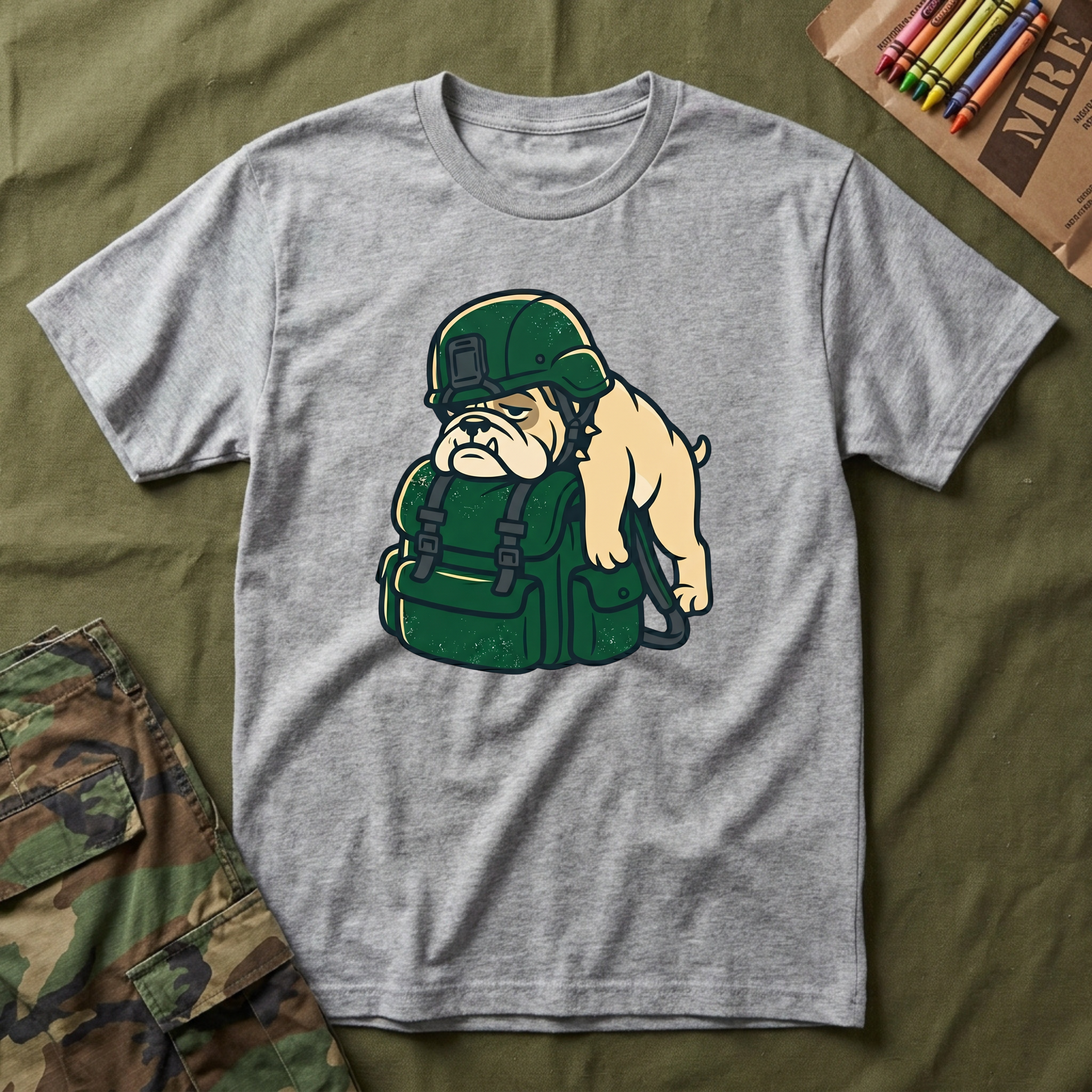 Tired Devil Dog - Premium T-Shirt