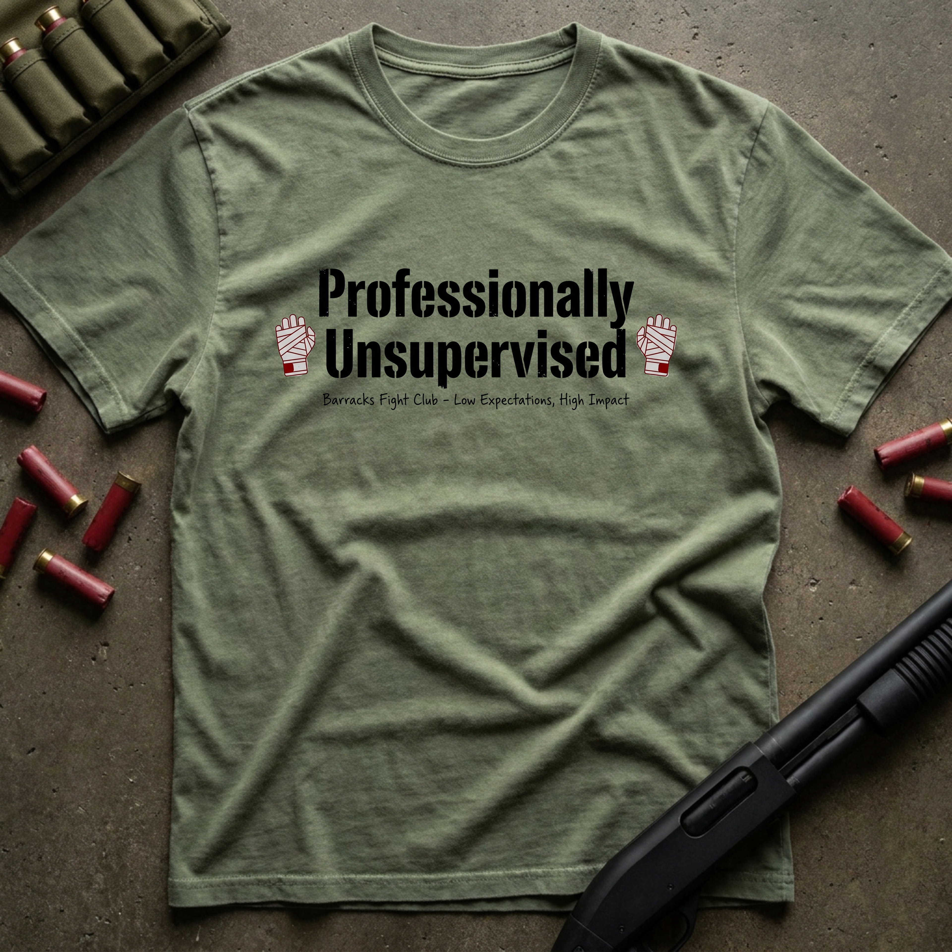 Barracks Fight Club - Premium T-Shirt