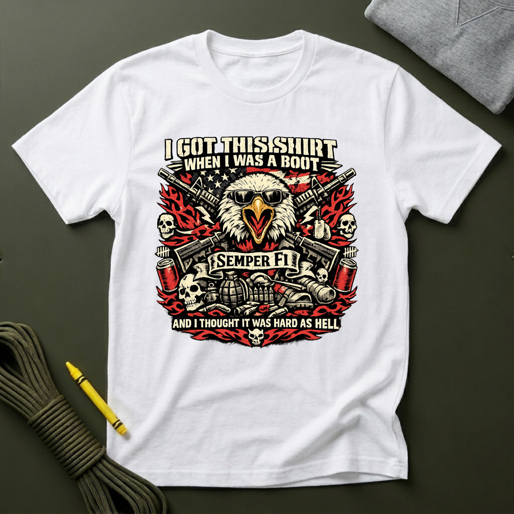 I Got this when I was a Boot - Premium T-Shirt