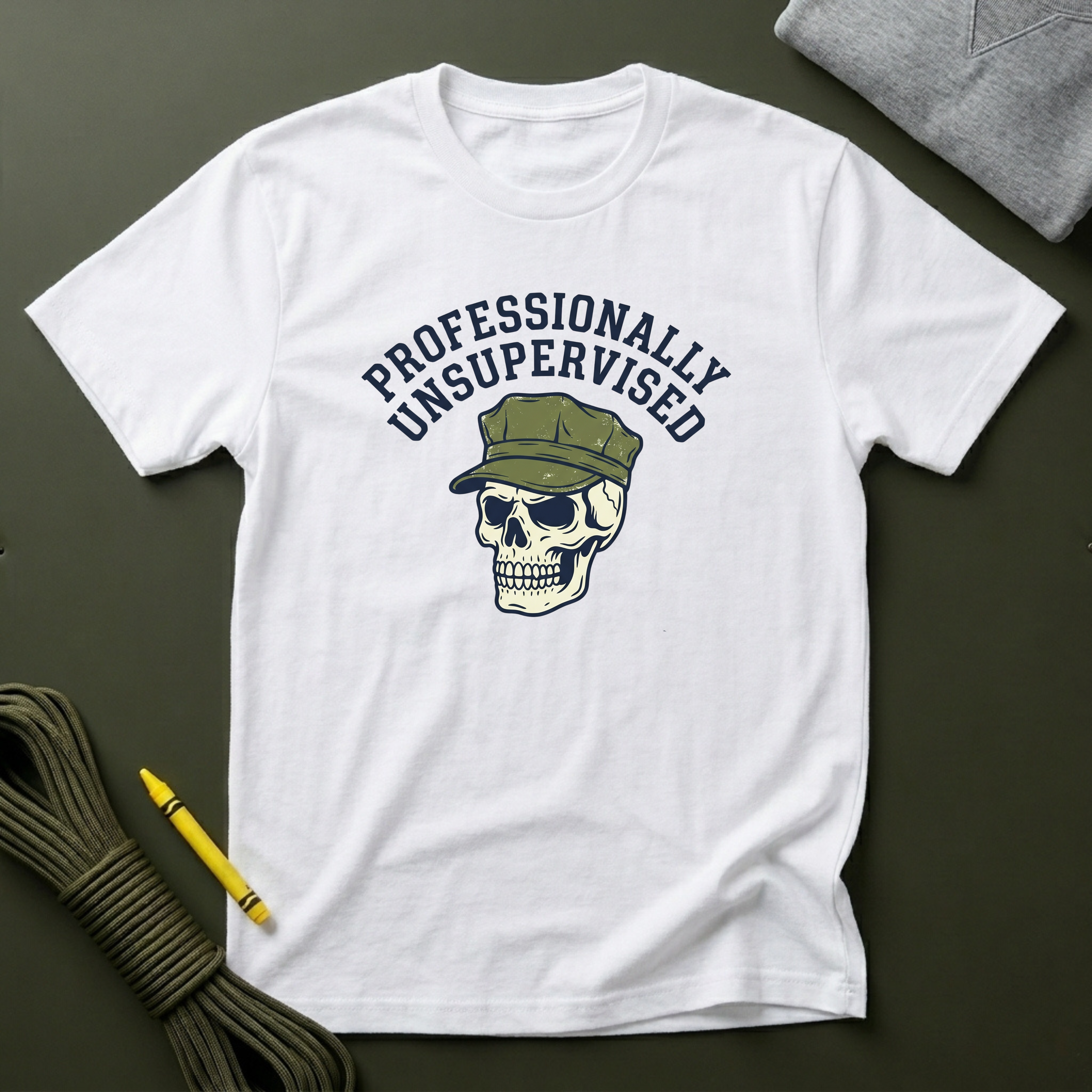 8 Point Cover Unsupervised - Premium T-Shirt