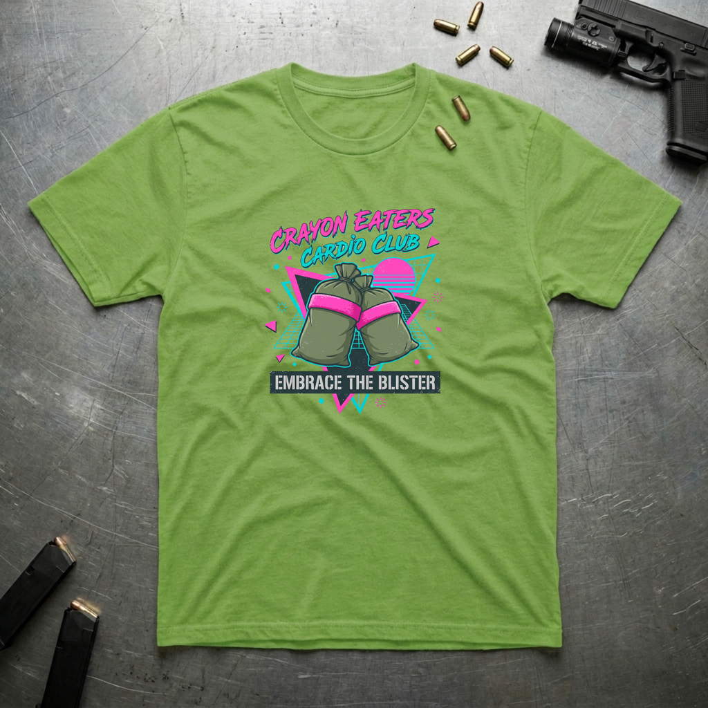 Crayon Eaters Cardio Club - Premium T-Shirt