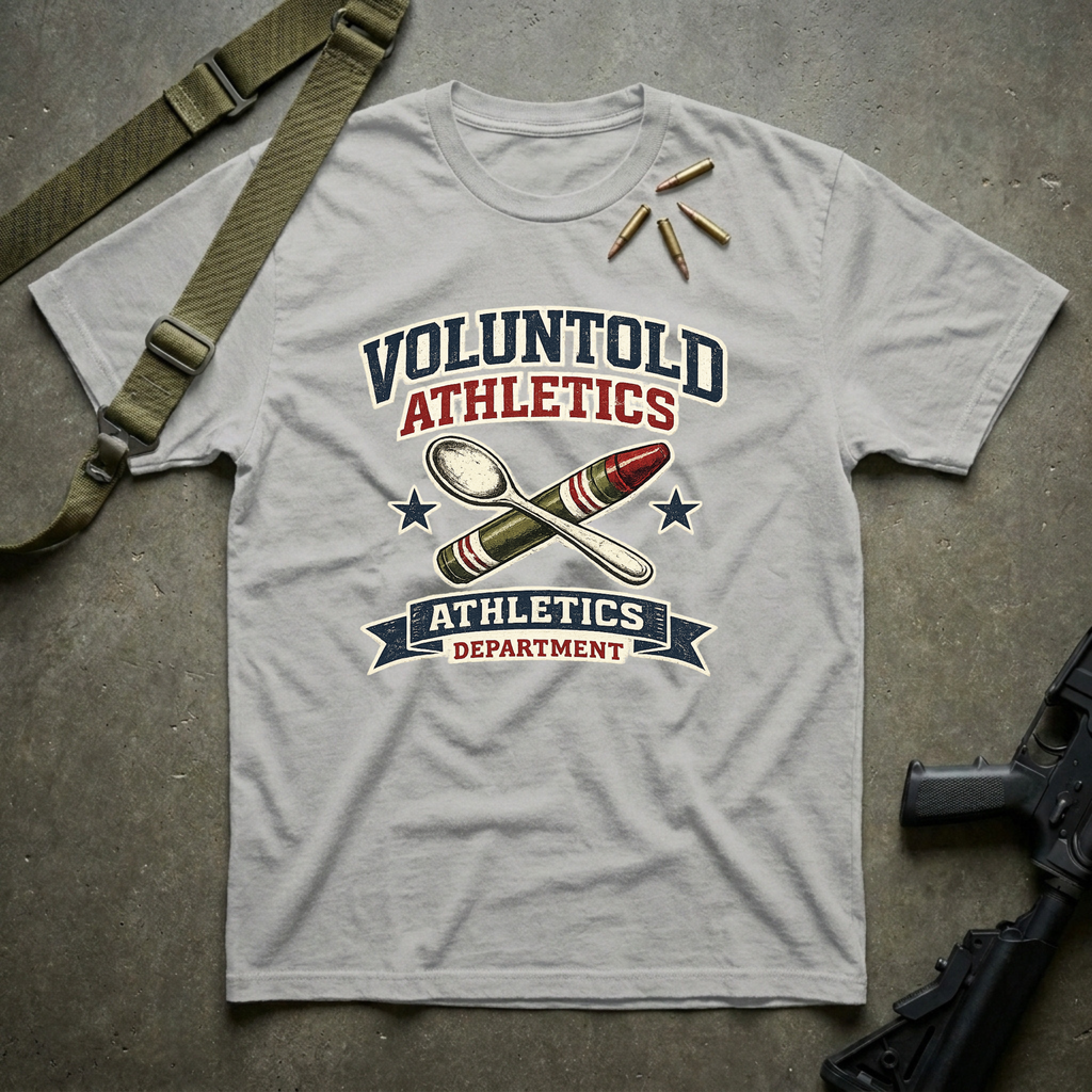 Voluntold Athletics & Spoon - Premium T-Shirt
