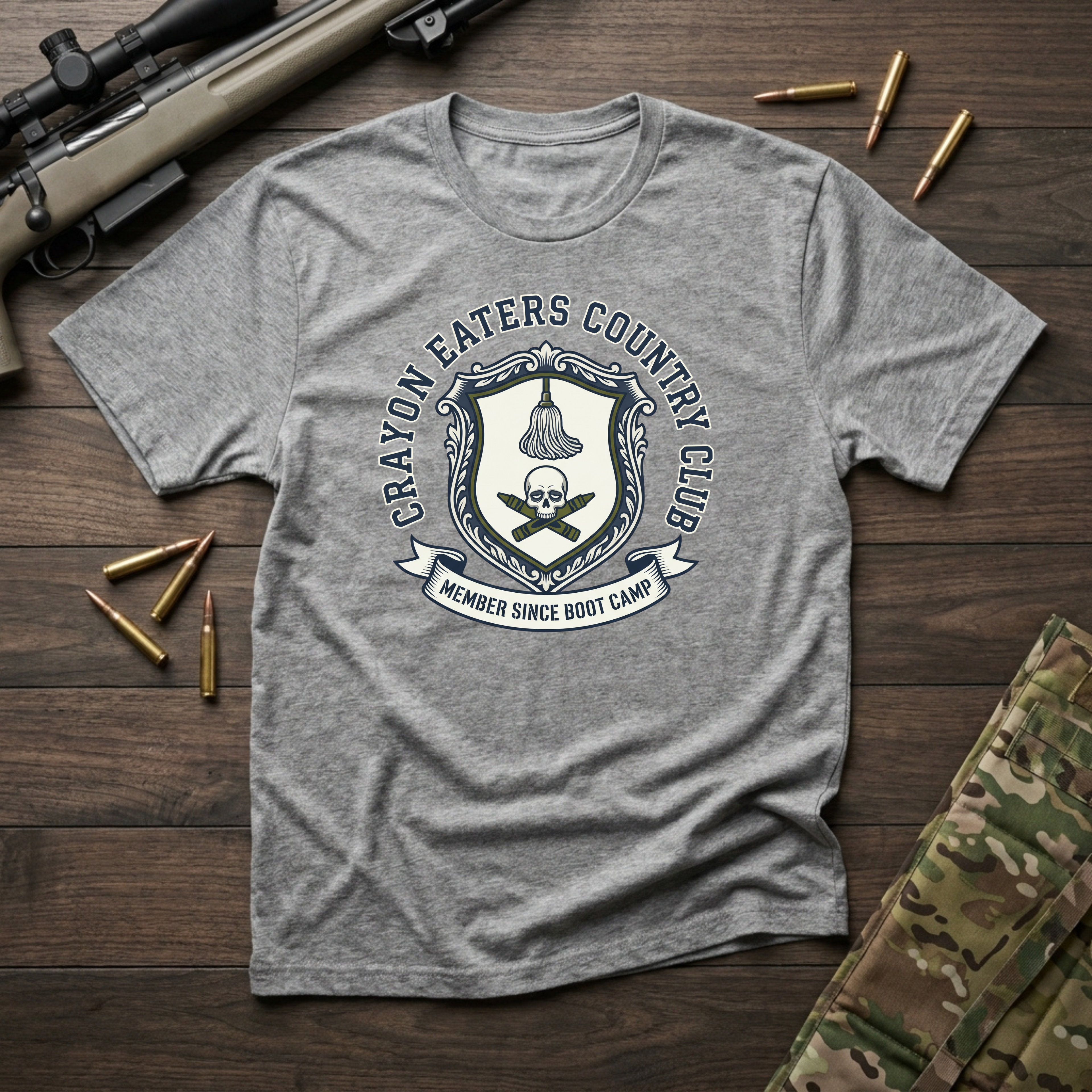 Crayon Country Club Insignia - Premium T-Shirt