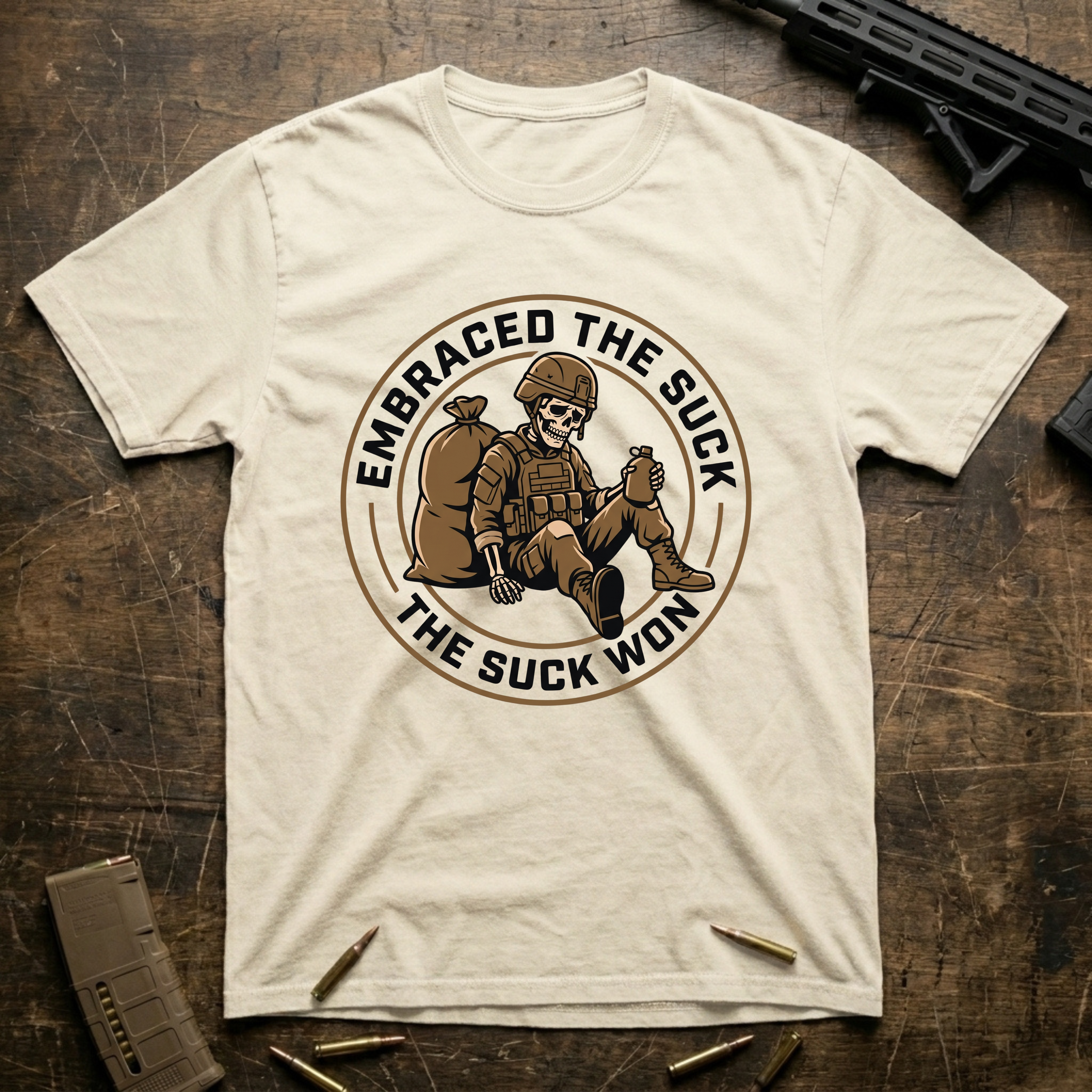 Embraced The Suck - Premium T-Shirt