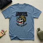 Smoking a Crayon - Premium T-Shirt