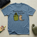 Emotionally Deployed Canteen & Can - Premium T-Shirt