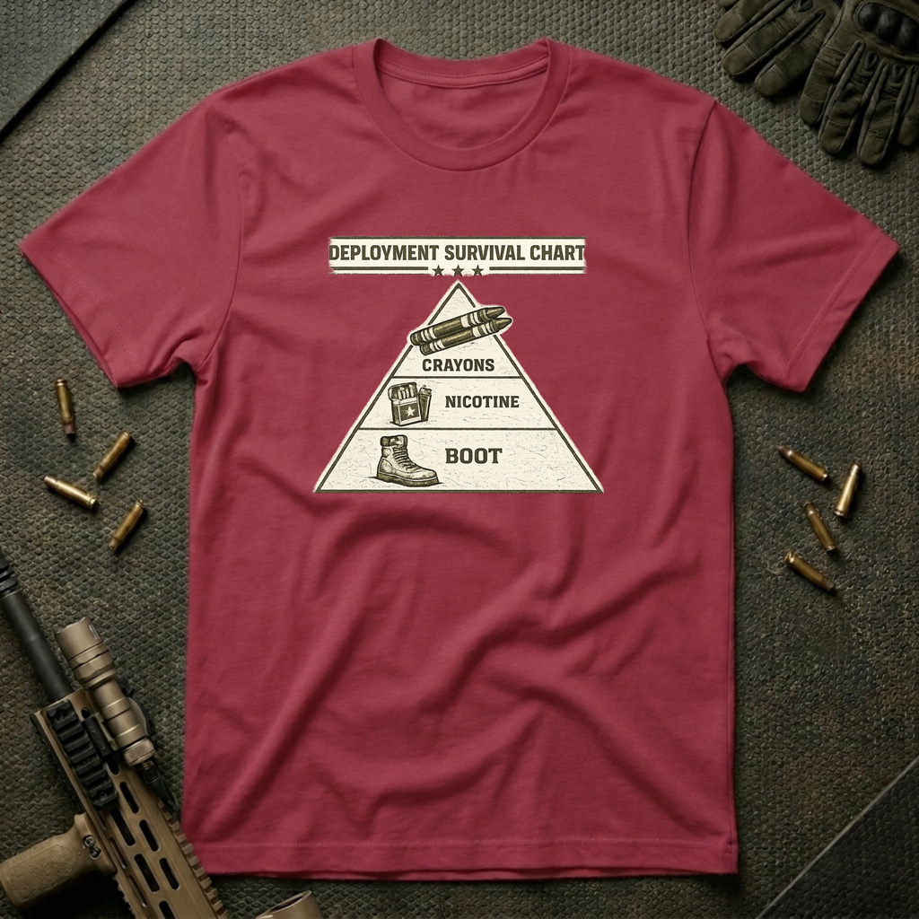 Deployment Survival Chart - Premium T-Shirt