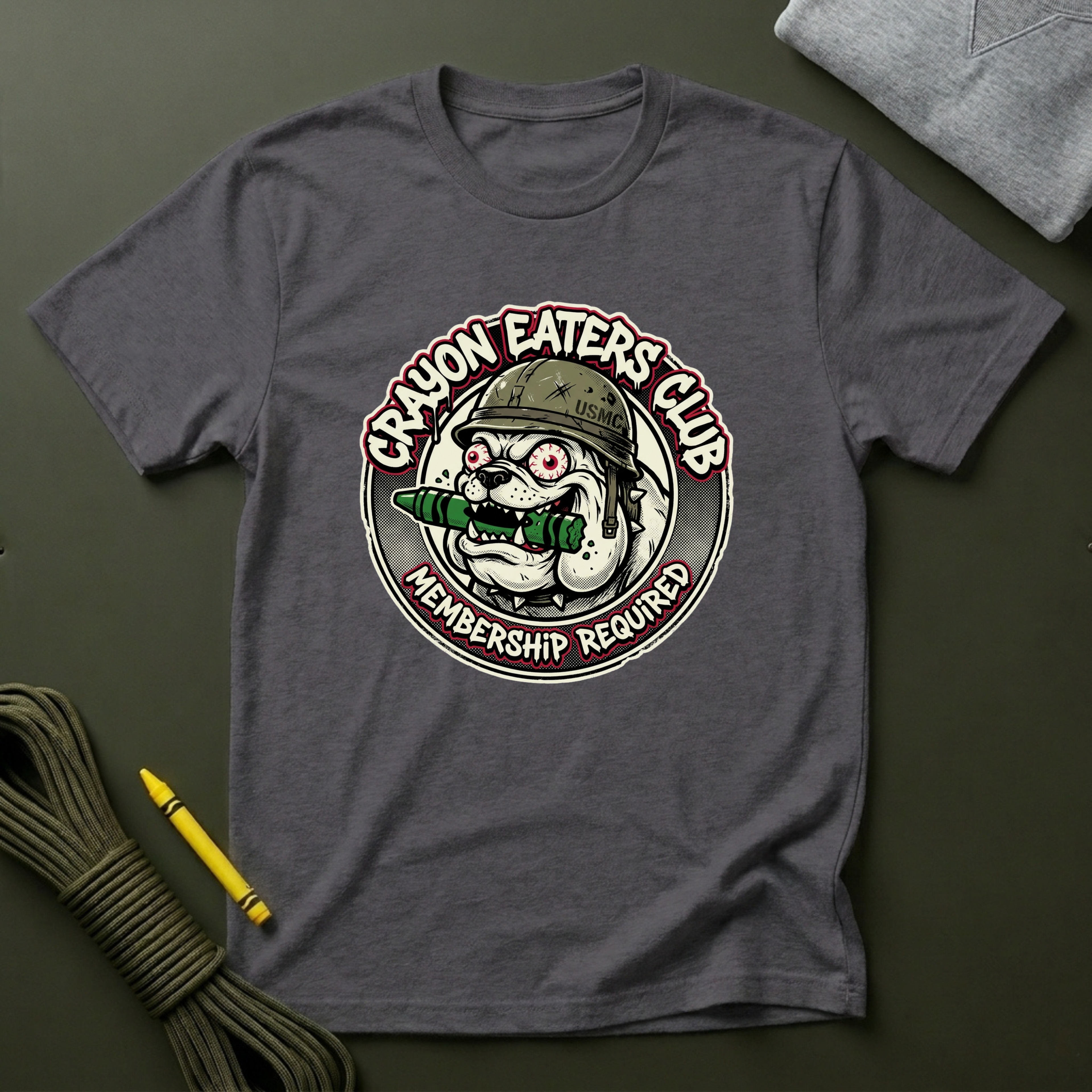 Crayon Eaters Club Membership Required - Premium T-Shirt