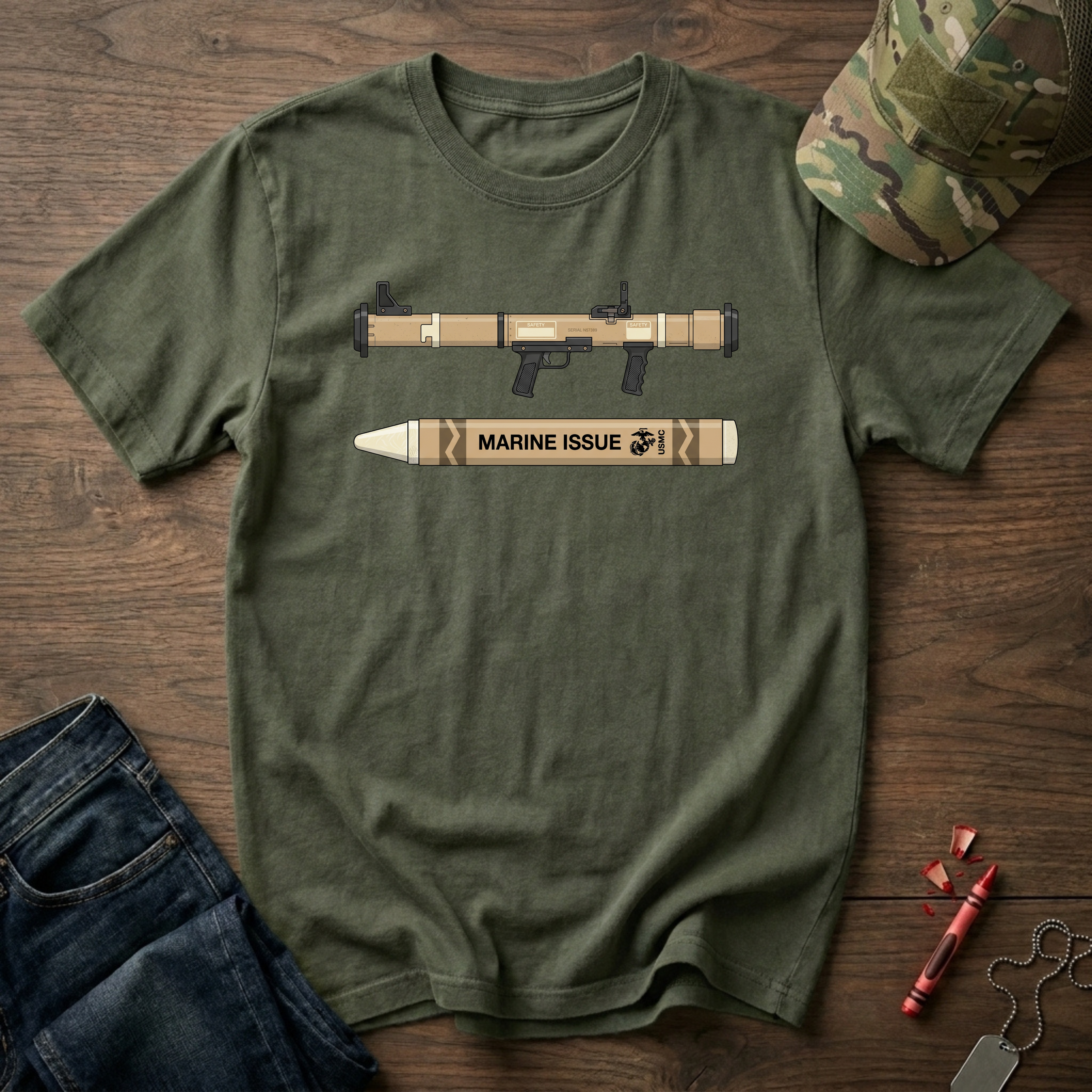 Crayon Gustaf - Premium T-Shirt