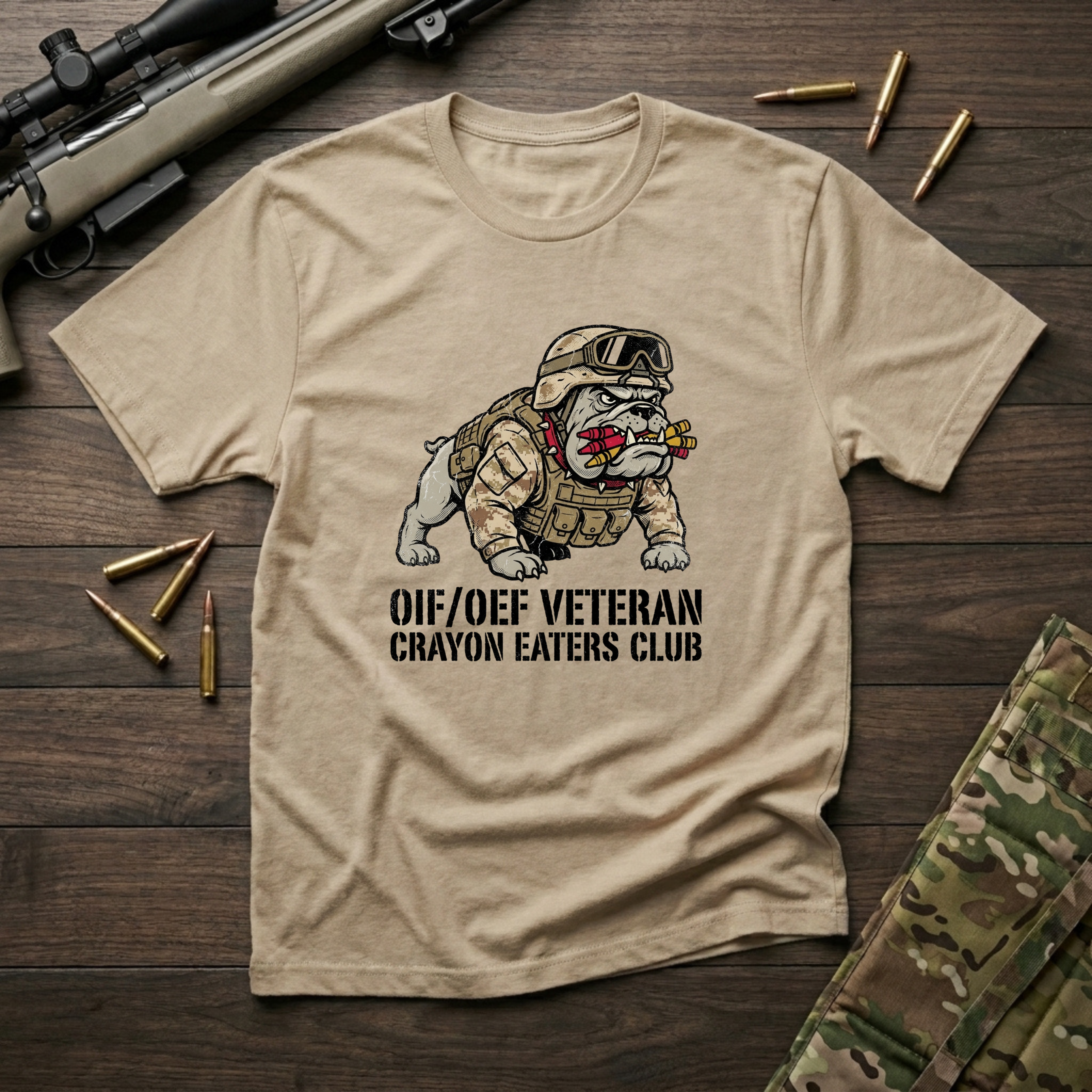 OIF OEF Crayon Eater - Premium T-Shirt
