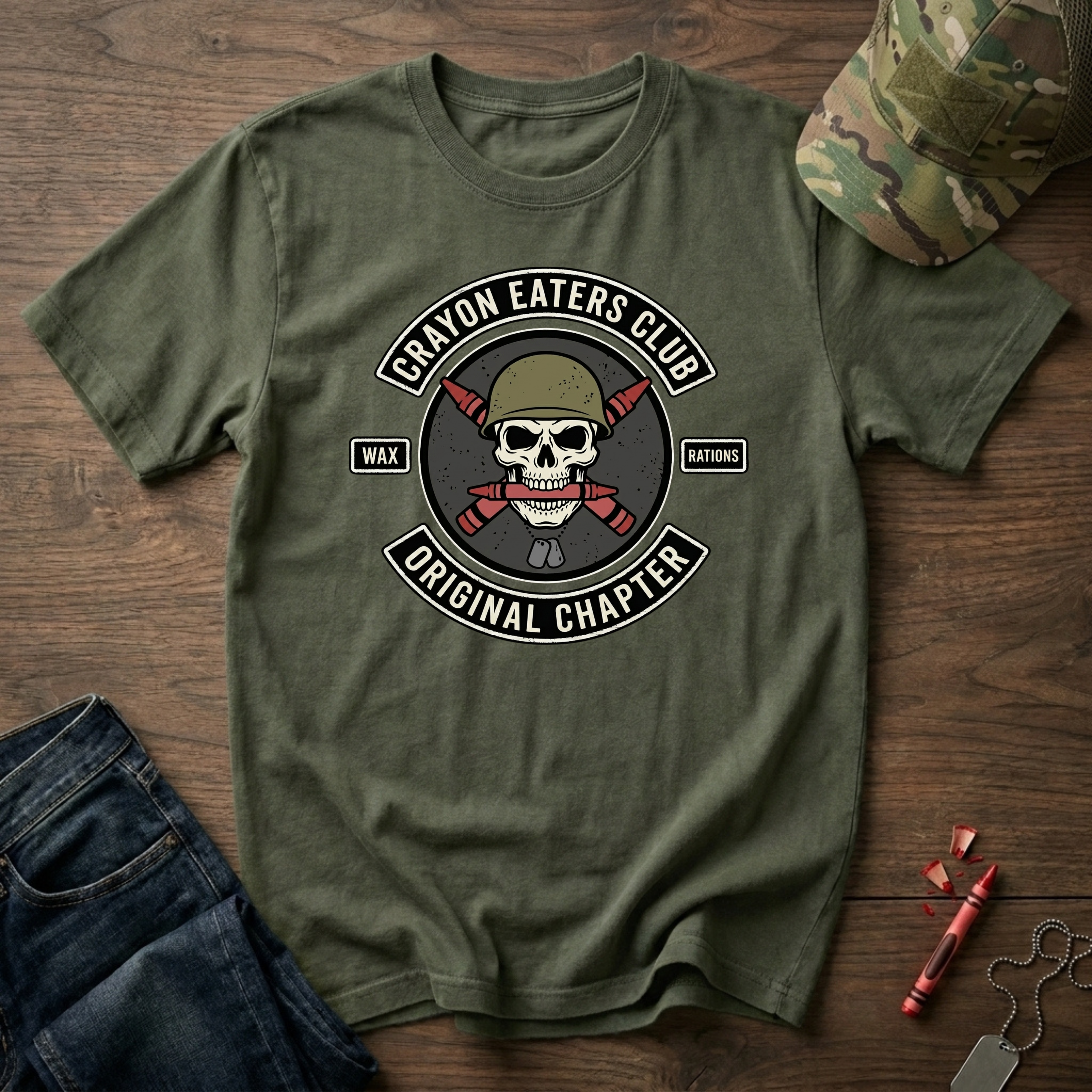 Original Chapter Wax Rations - Premium T-Shirt