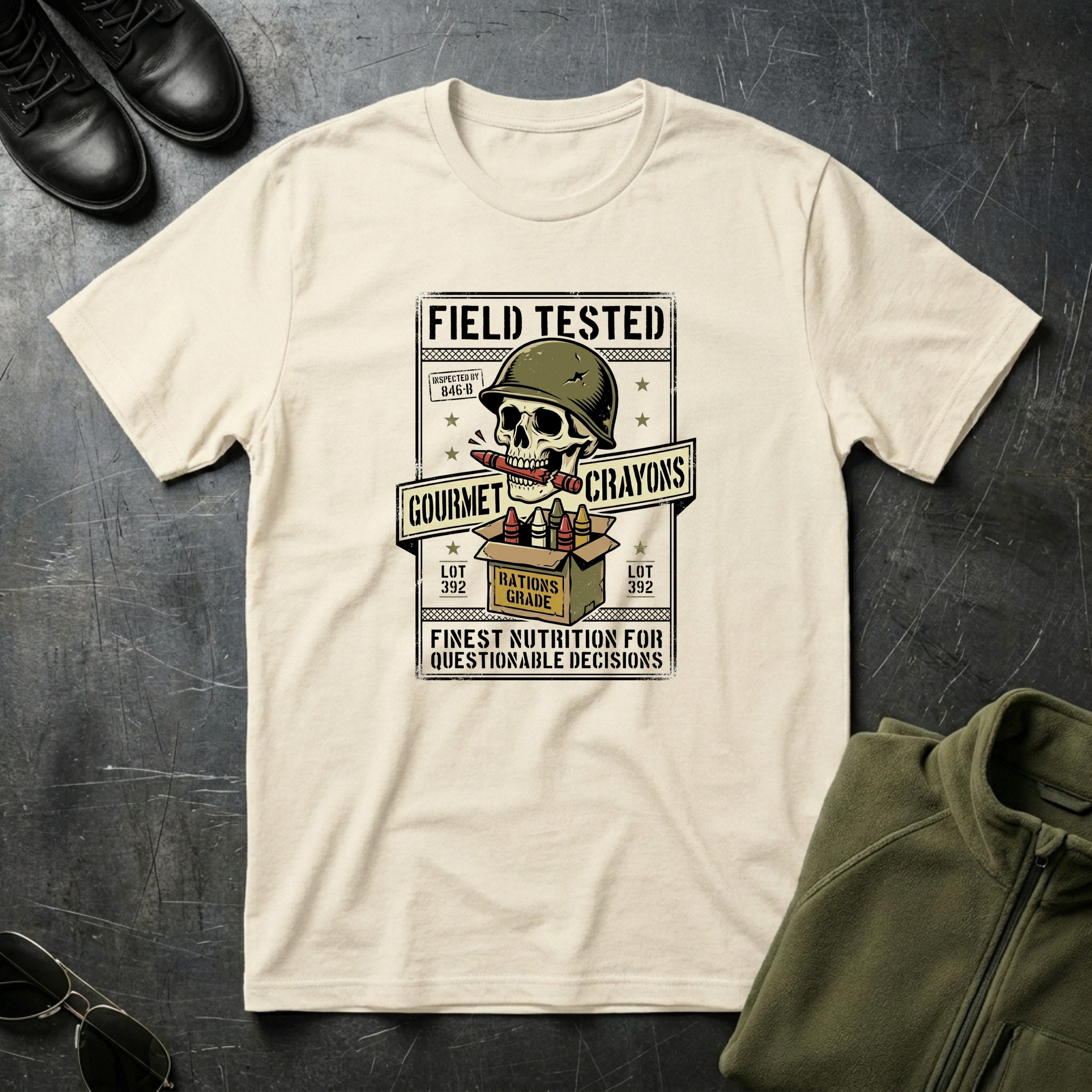 Field Tested Crayons - Premium T-Shirt