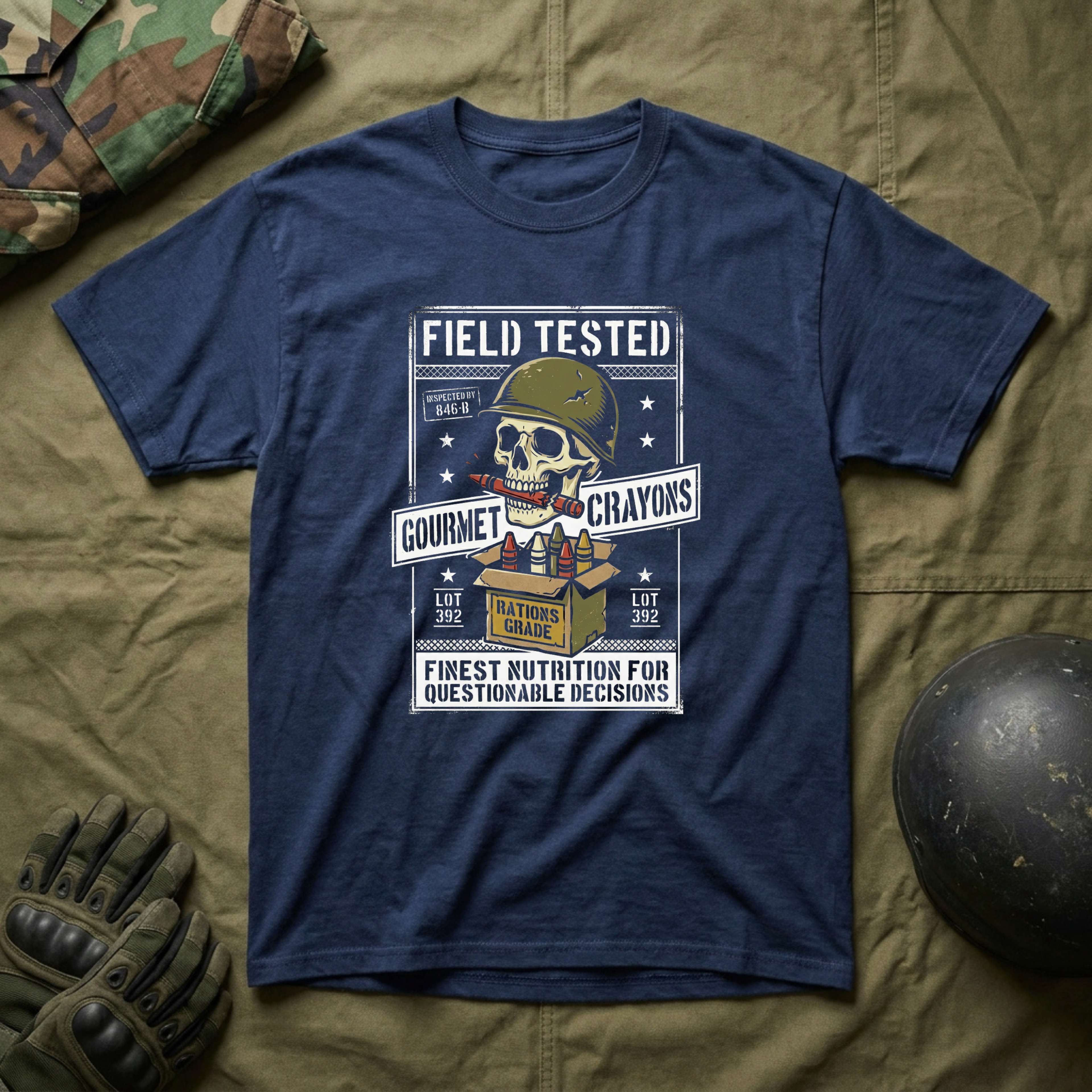 Field Tested Crayons - Premium T-Shirt