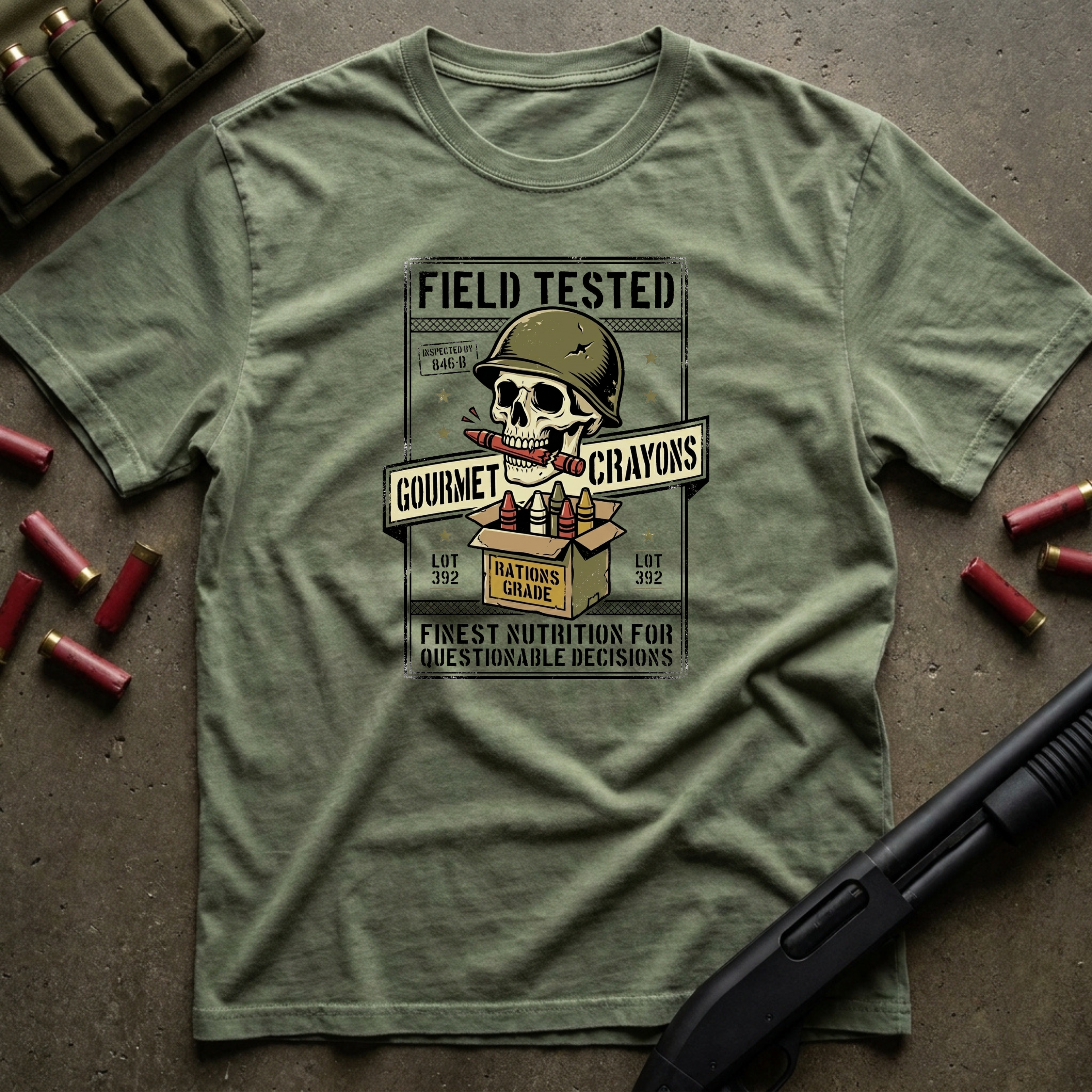 Field Tested Crayons - Premium T-Shirt