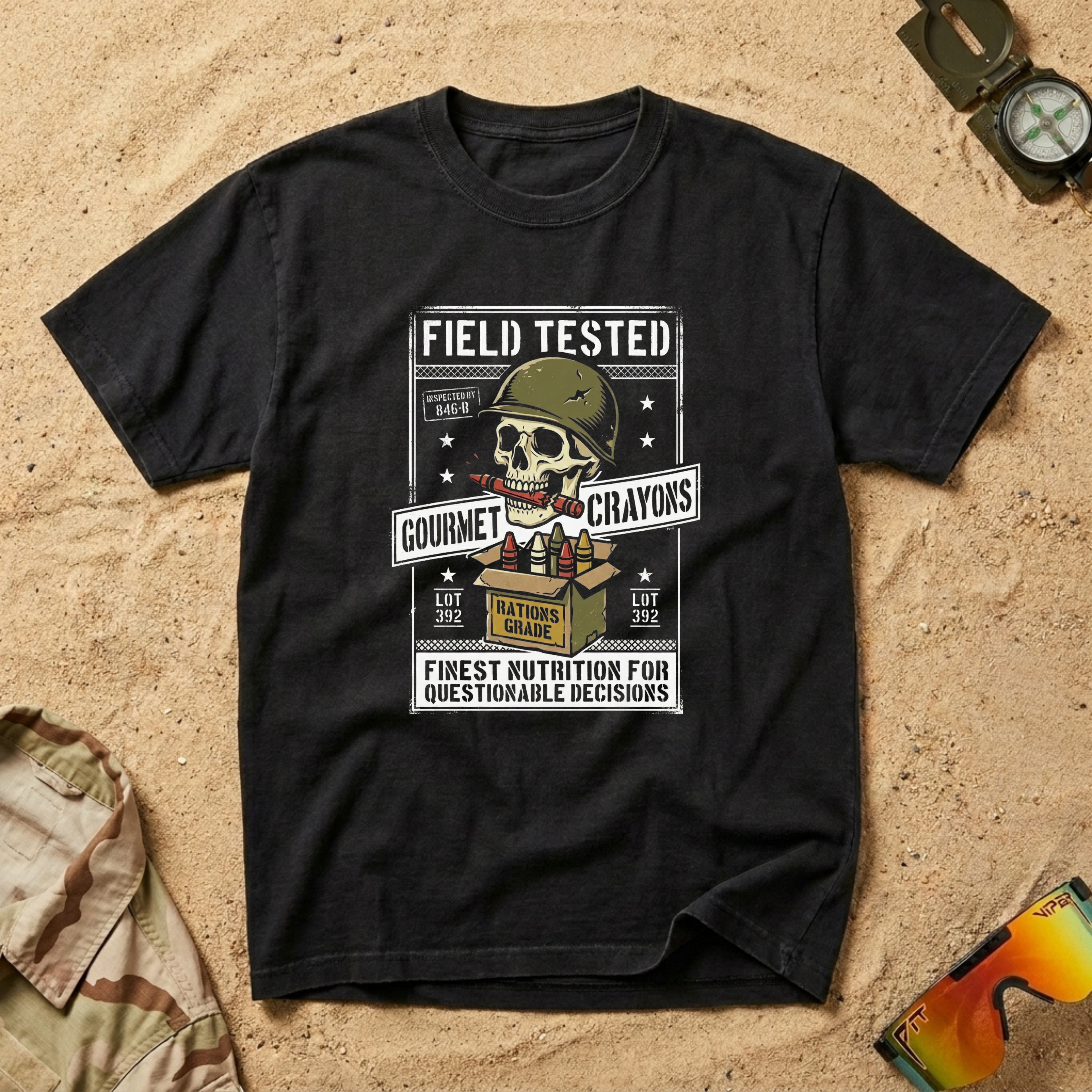 Field Tested Crayons - Premium T-Shirt
