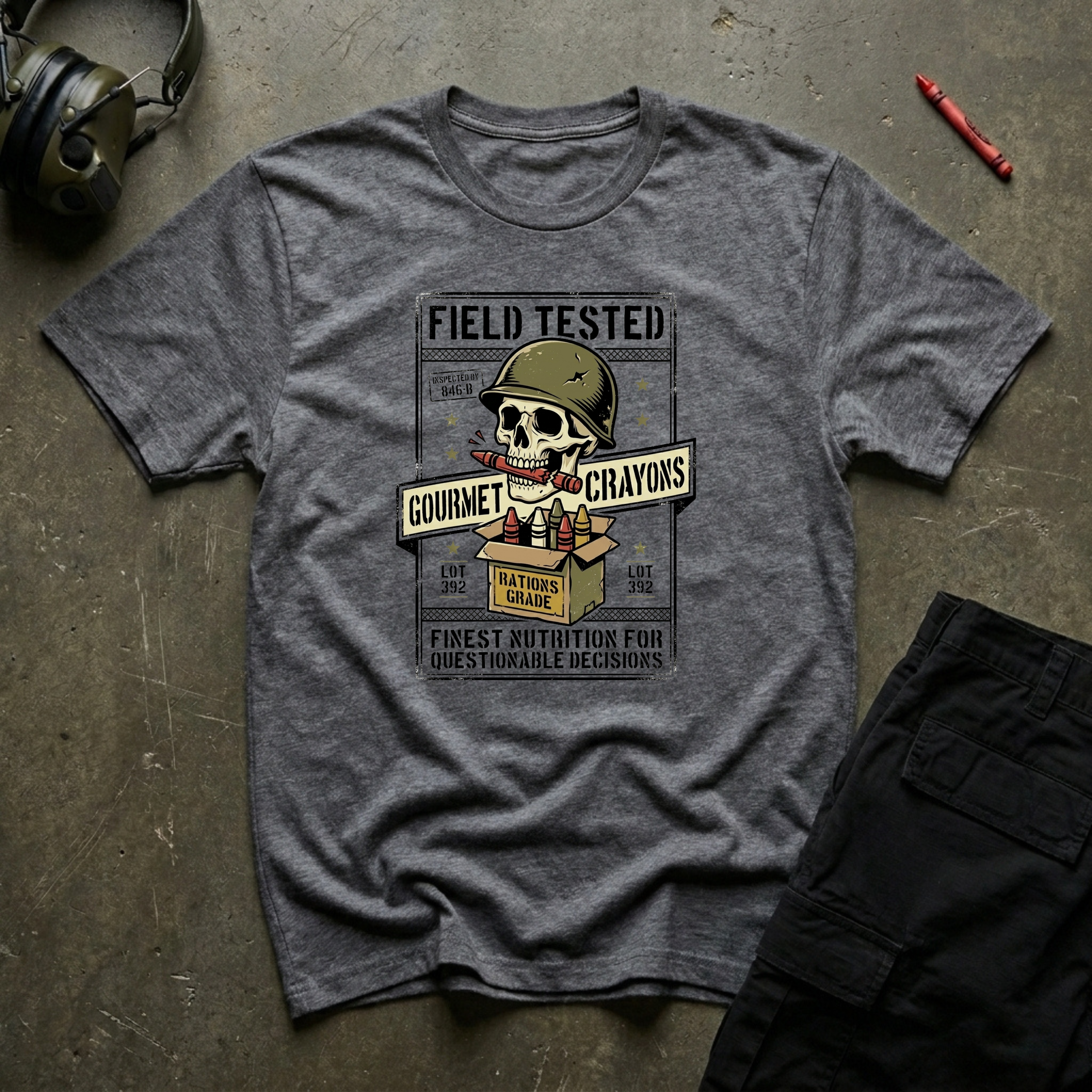 Field Tested Crayons - Premium T-Shirt