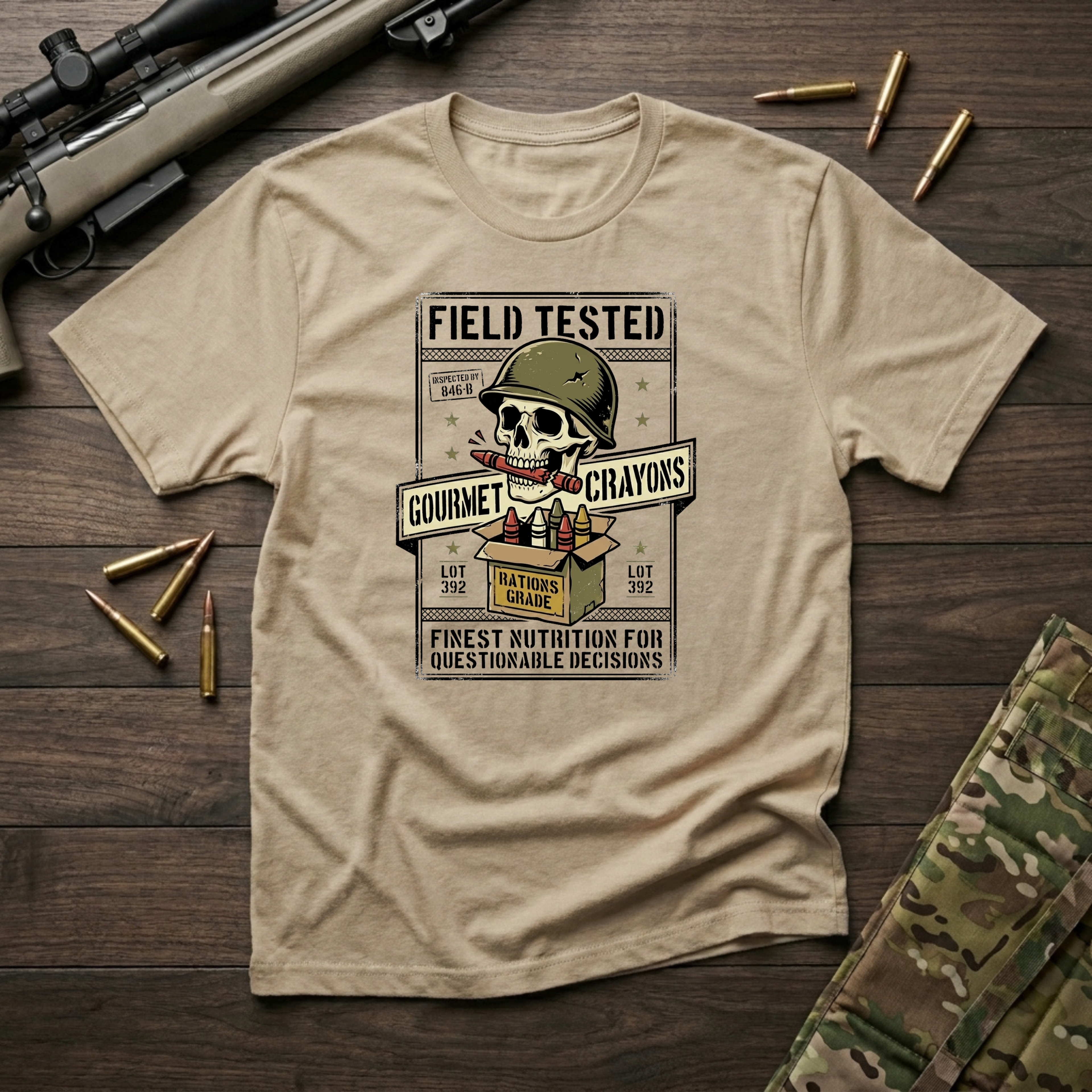 Field Tested Crayons - Premium T-Shirt