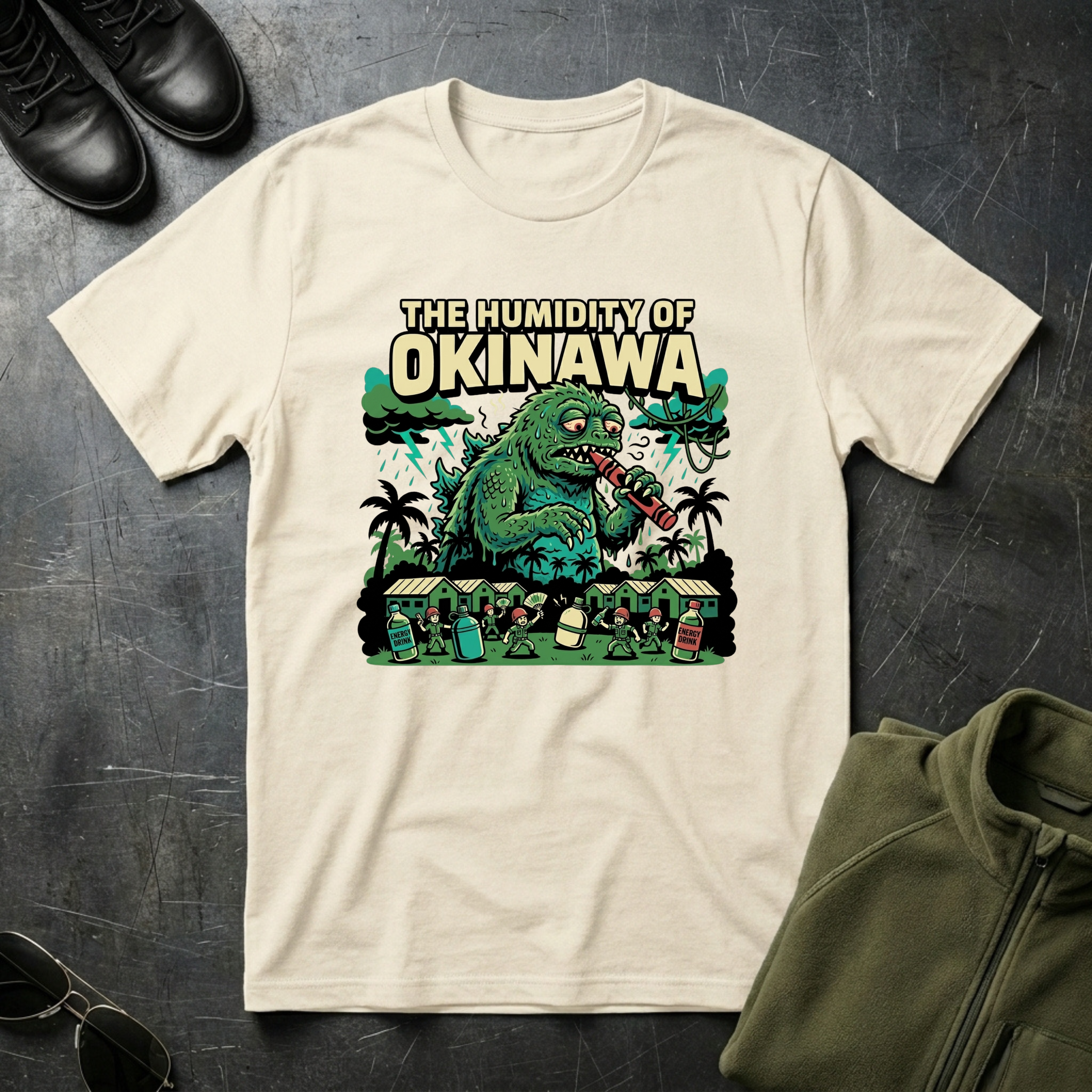 Okinawa Humidity Two - Premium T-Shirt
